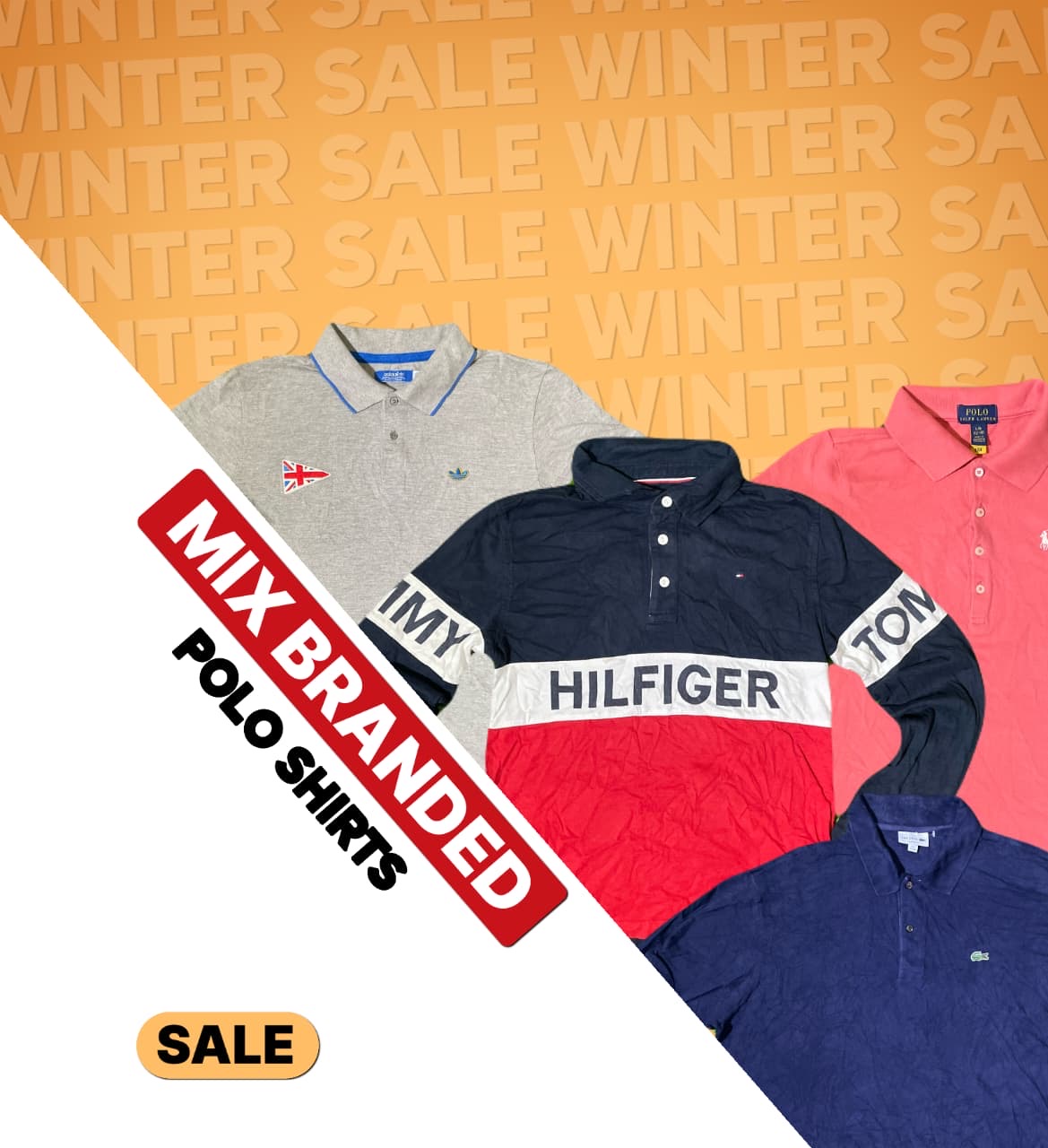 Mix Branded Polo shirts