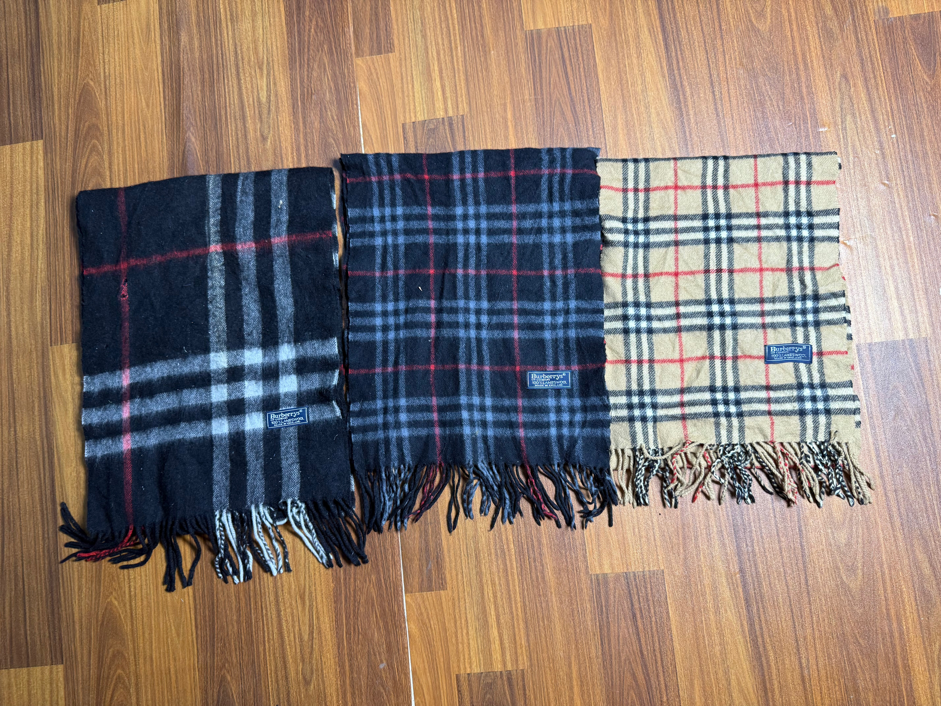 lenços da Burberry