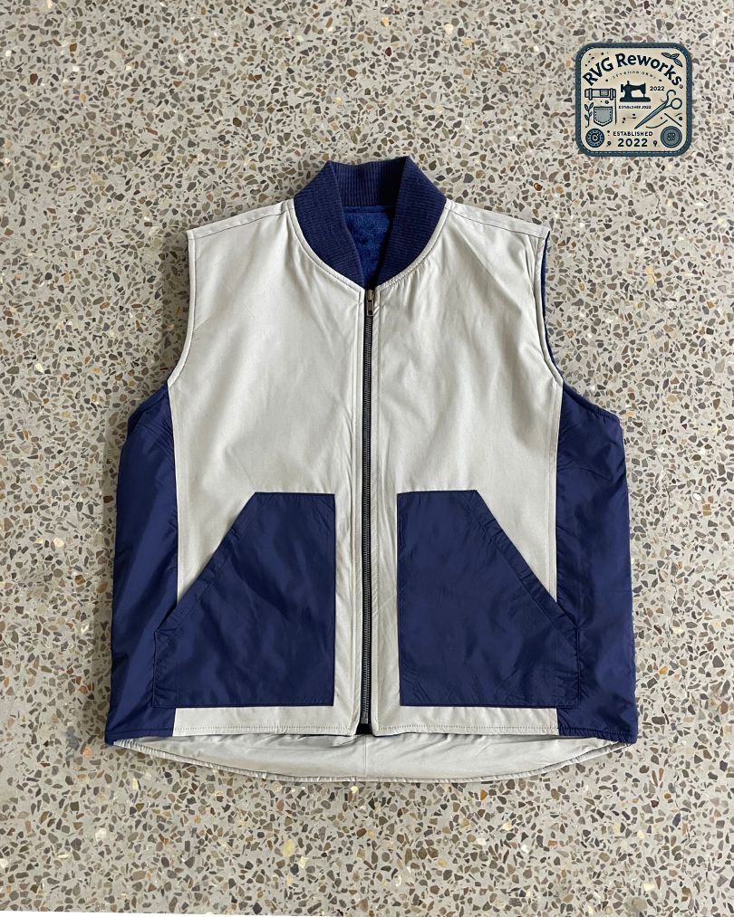 Upcycled Parachute Vest