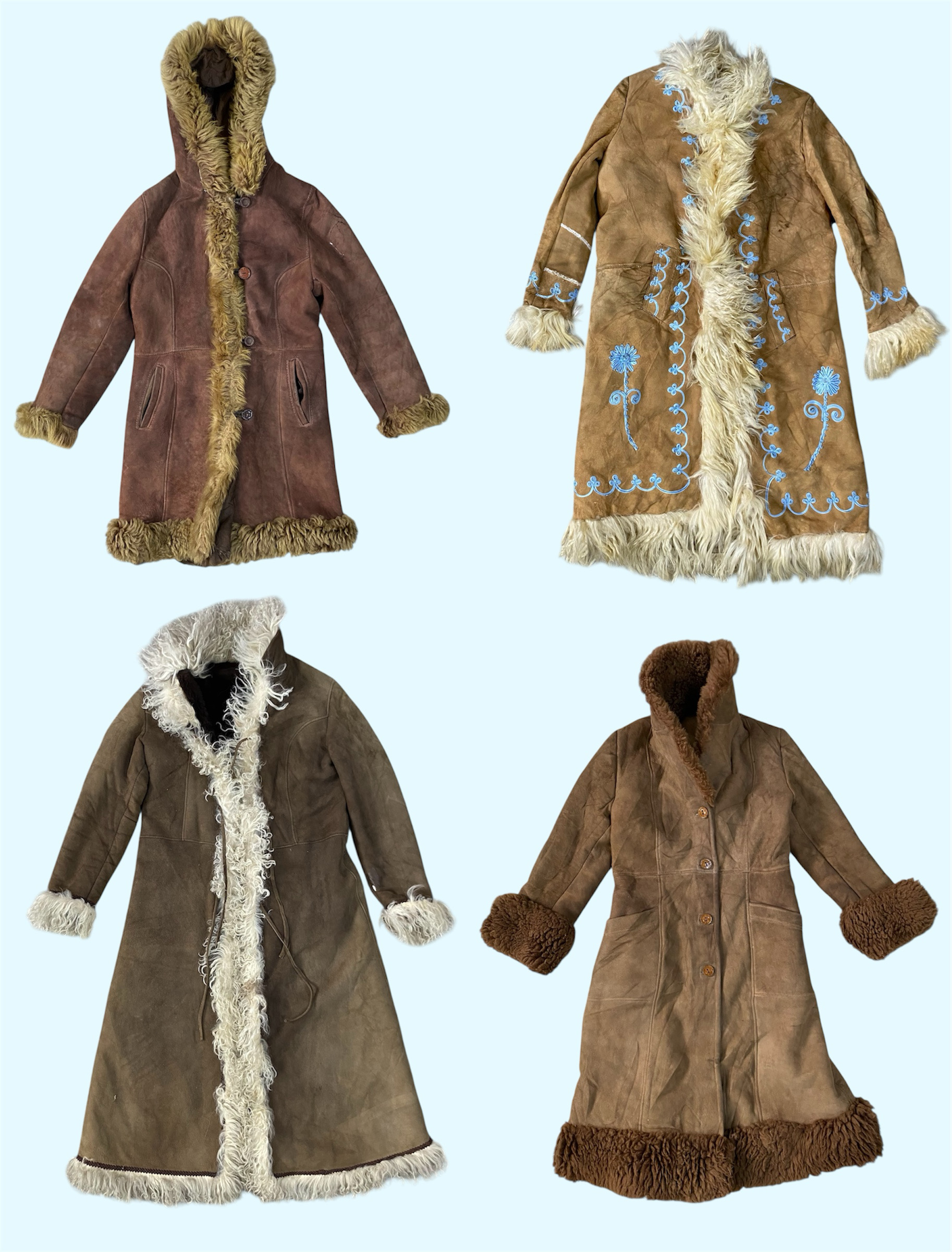 Retro Y2K Afghan-Inspired Coats(TS:1203)