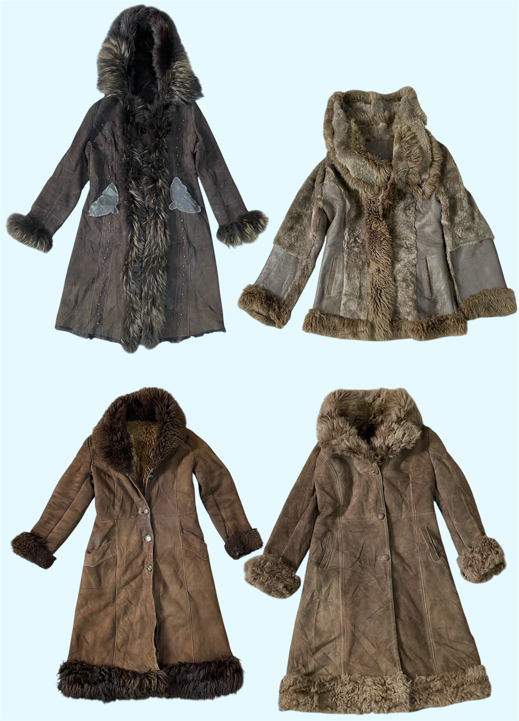 Cappotti in pelliccia bohemienne (TS:1202)