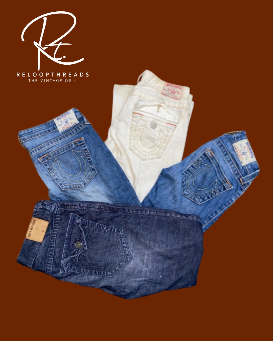 RT 1236 True Religion Mix Jeans