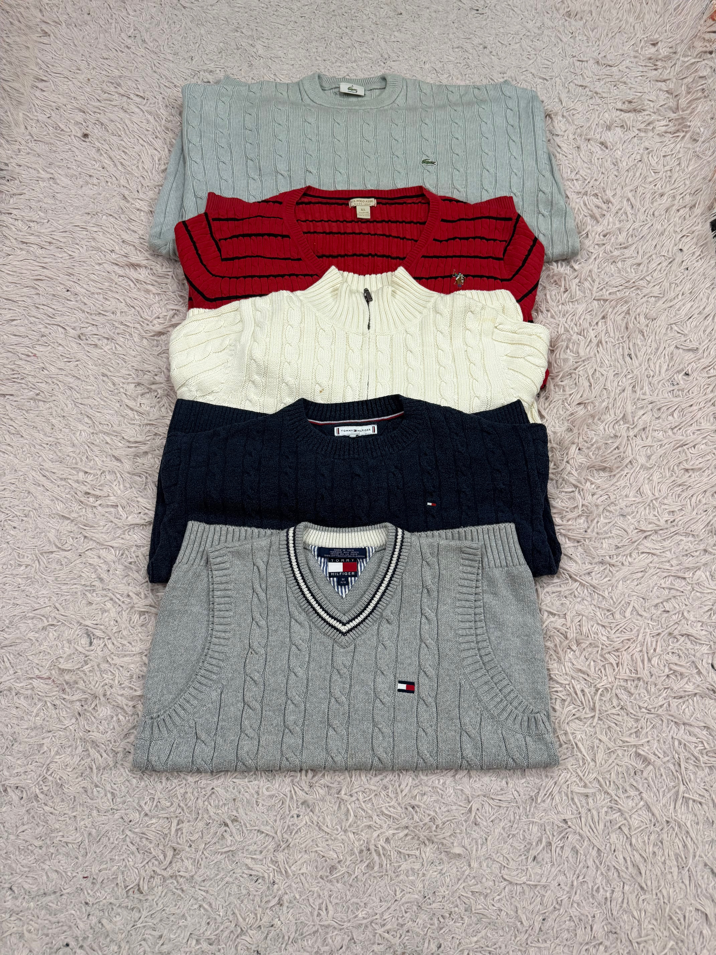 Mix Brands Kabelstrickpullover