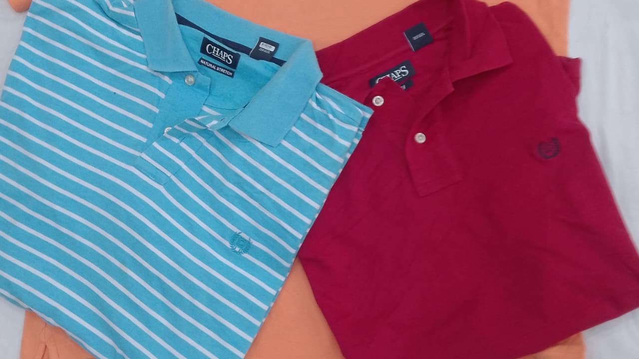 ZV0402 Chaps Men's Polo Shirt Collection – Mixed Grades