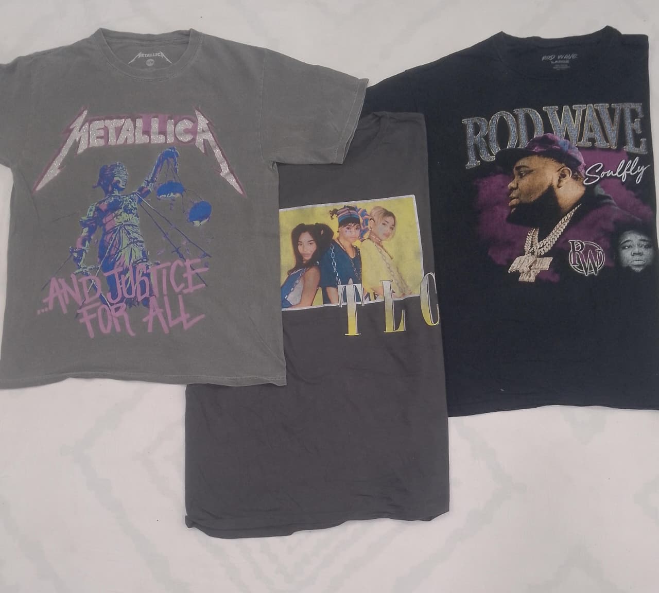 CRZ0428 Camisetas de Artistas Mistos