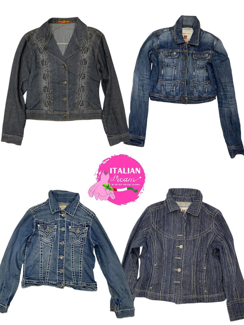 Y2k premium denim jackets
