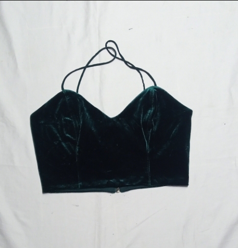 SK#73, Velvet Lace Strappy Top