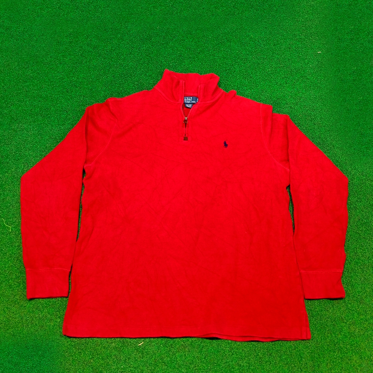 Ralph Lauren demi-zipper