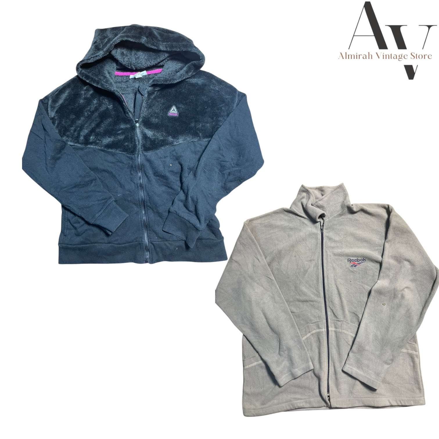 Reebok and chaps fleeces sweaters
