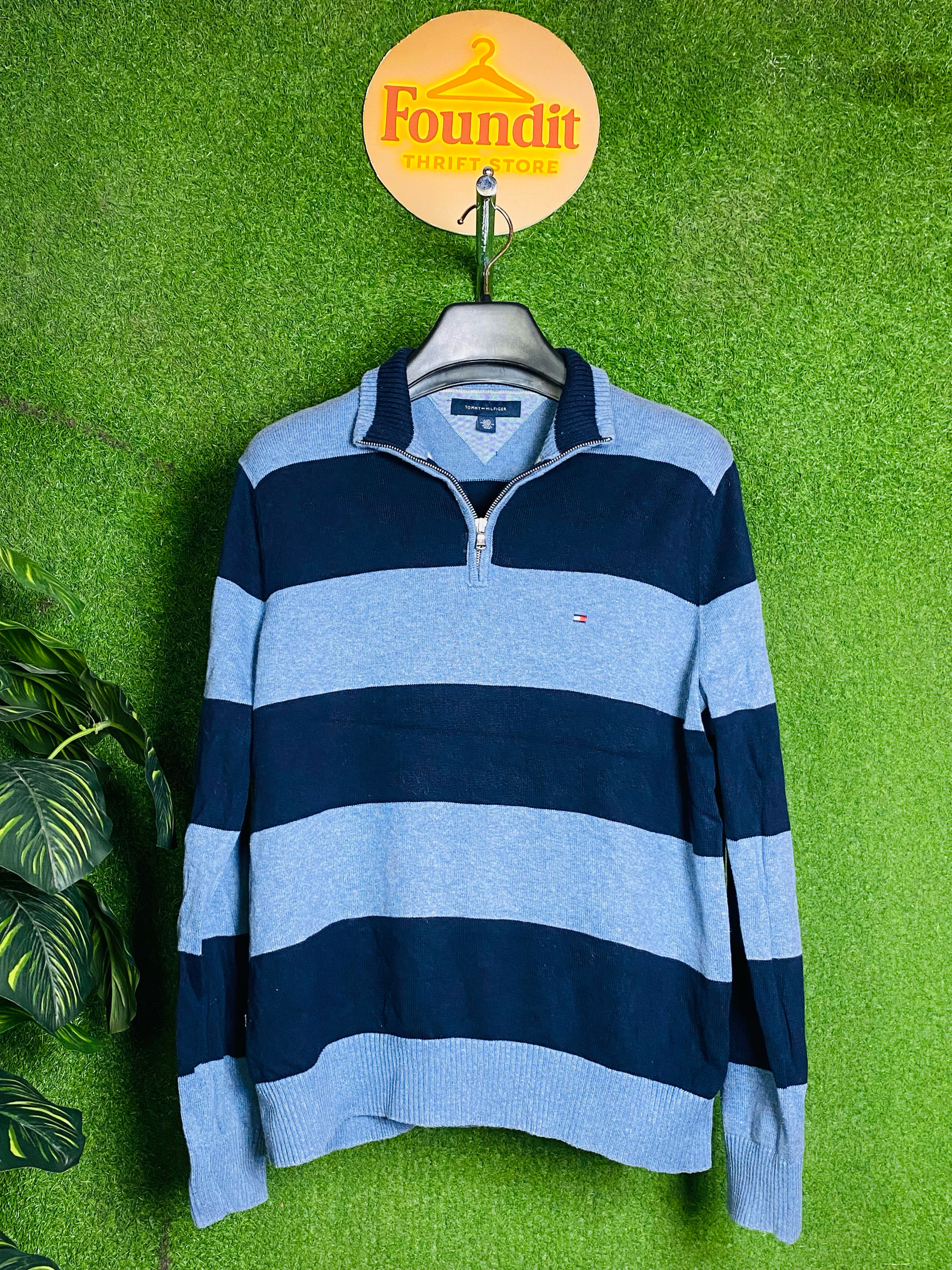 Tommy Hilfiger Premium 1/4 Zip Sweater | F-120