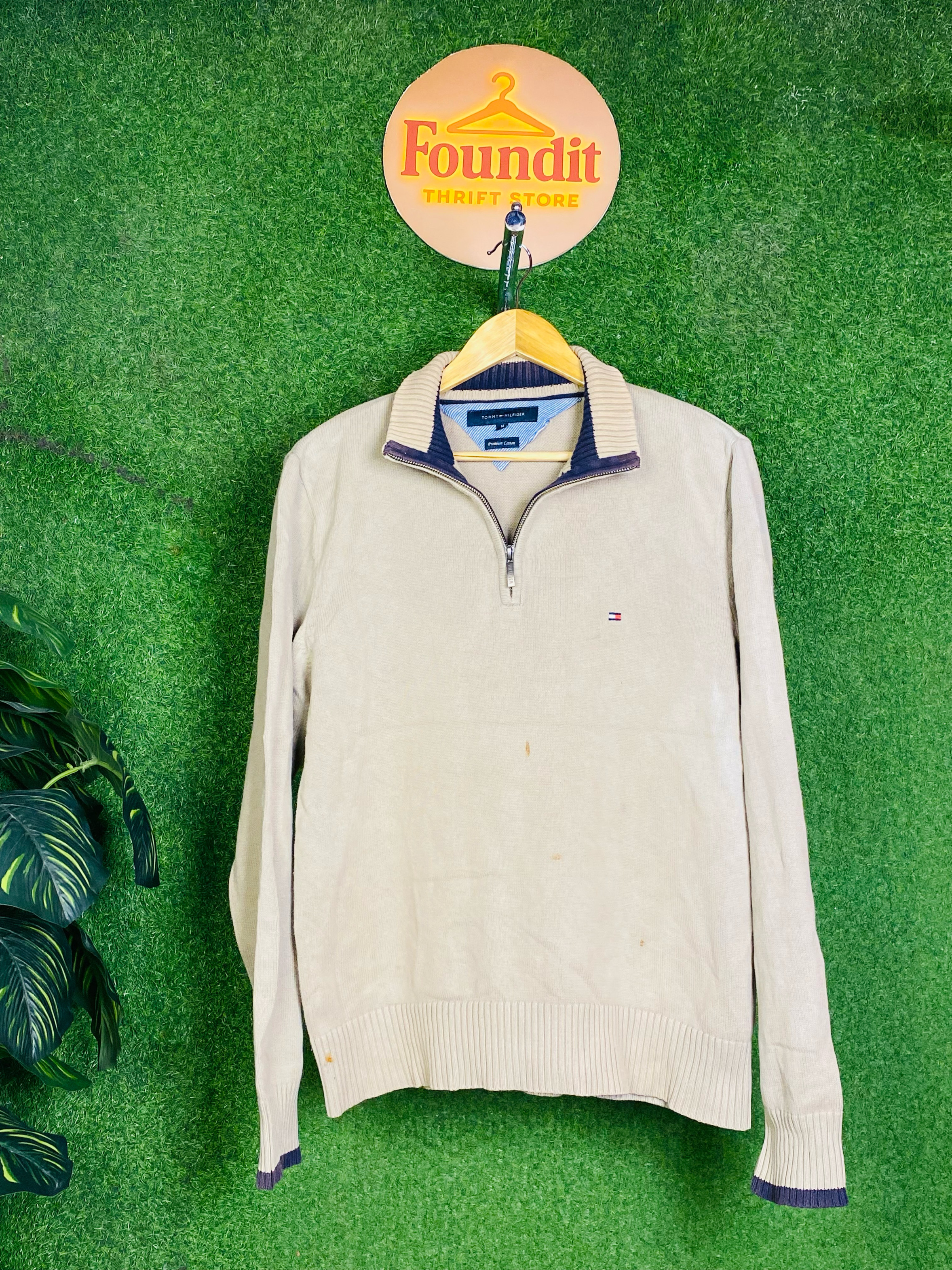 Tommy Hilfiger Premium 1/4 Zip Sweater | F-126