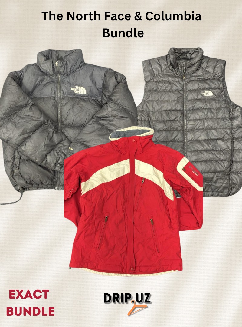 The North Face & Columbia Puffer jackets & Windbreakers DDNC1001