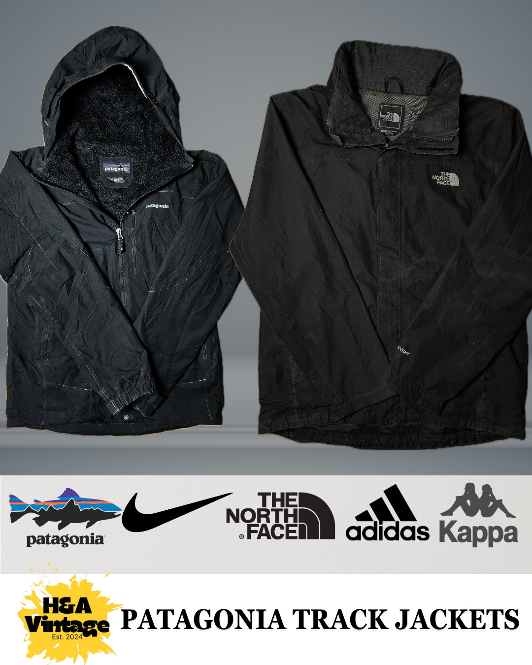 Patagonia North Face Nike トラックジャケット