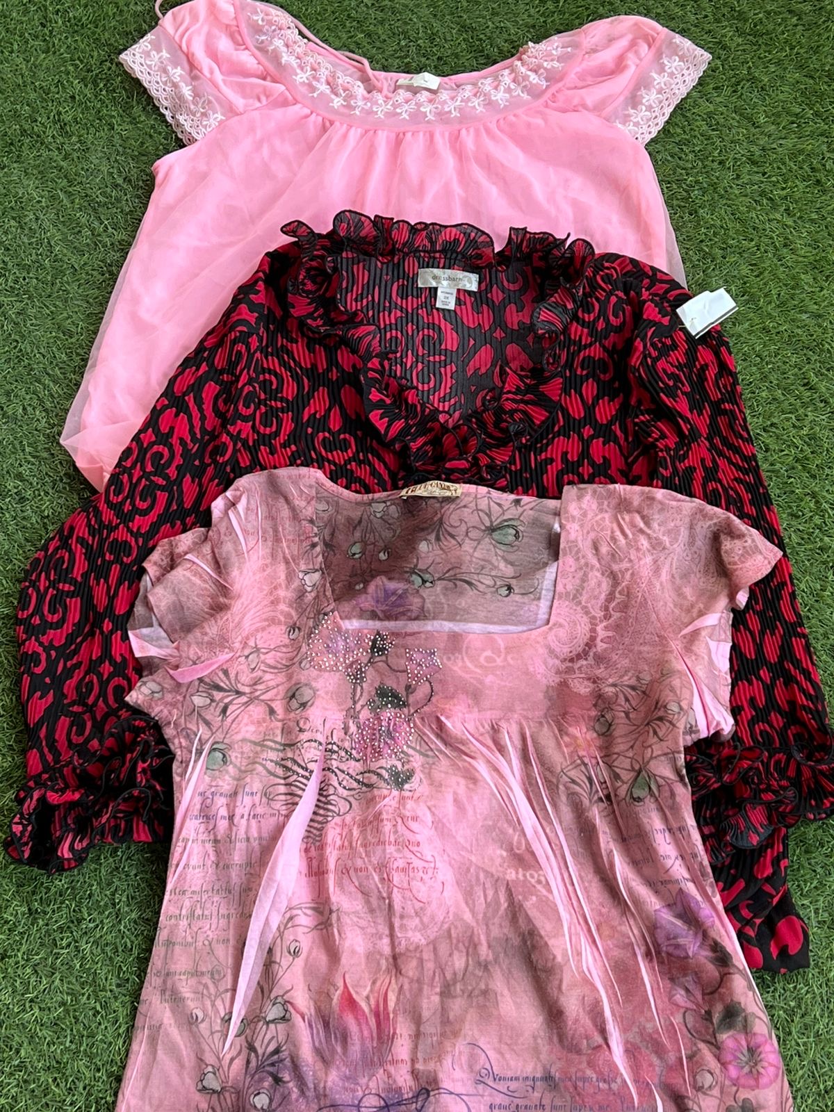 Y2K blouse(2598)