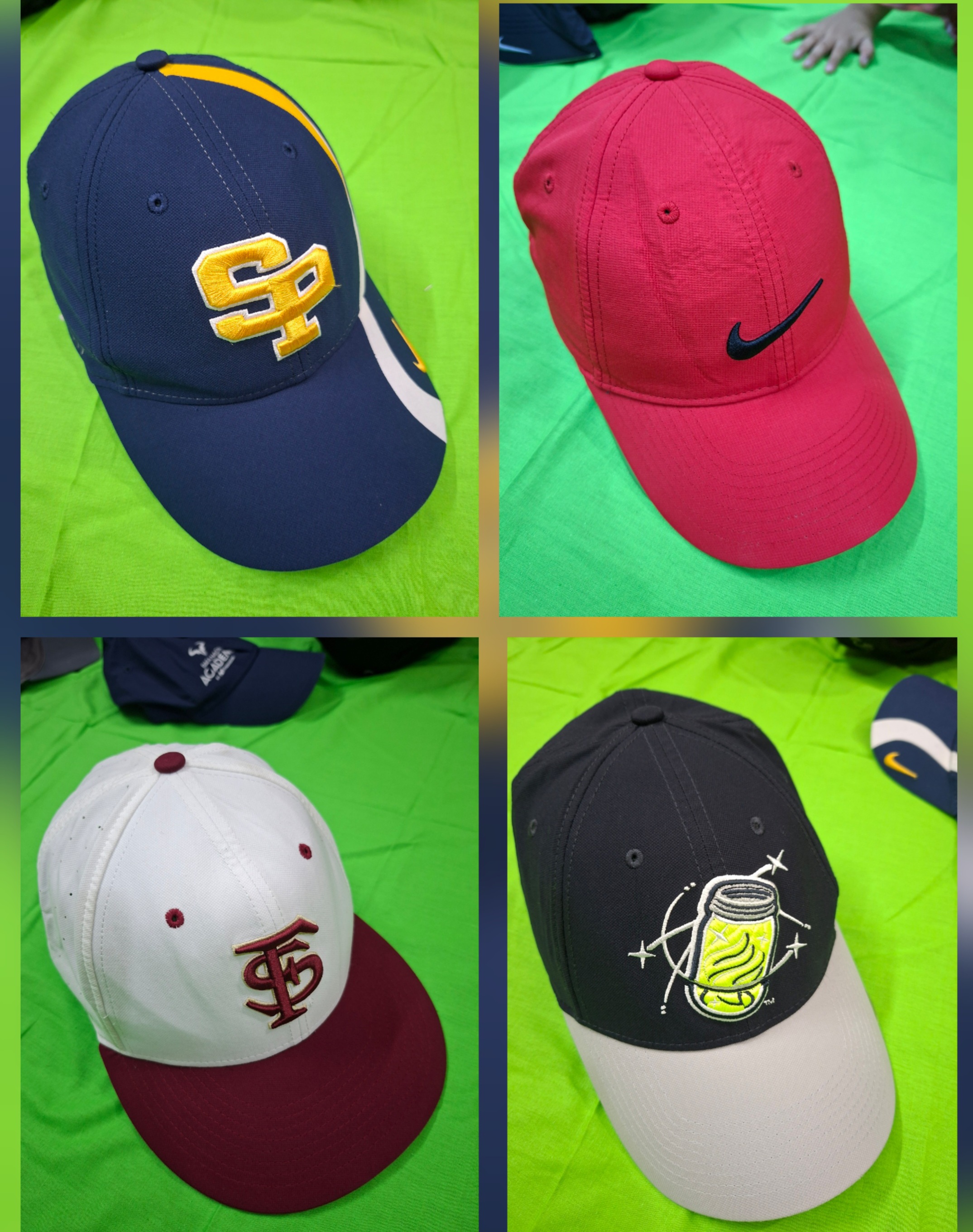 ナイキ ハット/キャップ ビンテージ、Y2K & モダン ミックス | コットン + 軽量ミックスバンドル