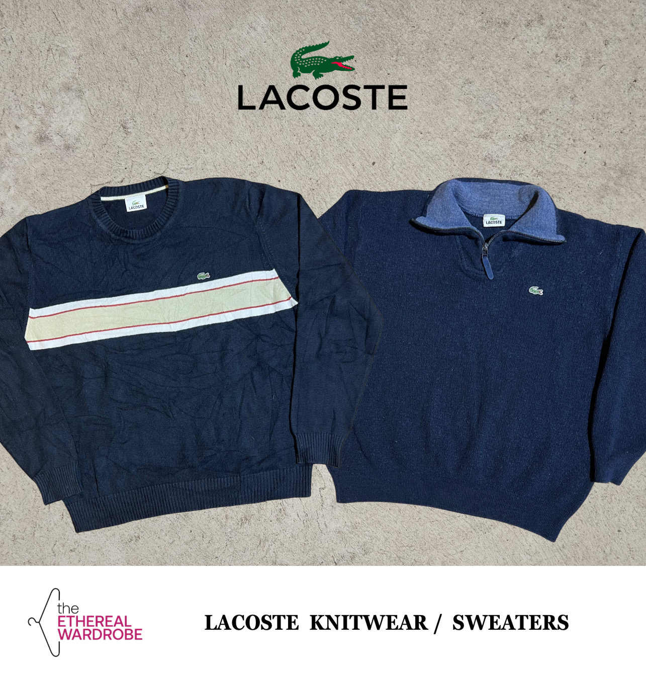 Lacoste Maglioni / Abbigliamento in maglia
