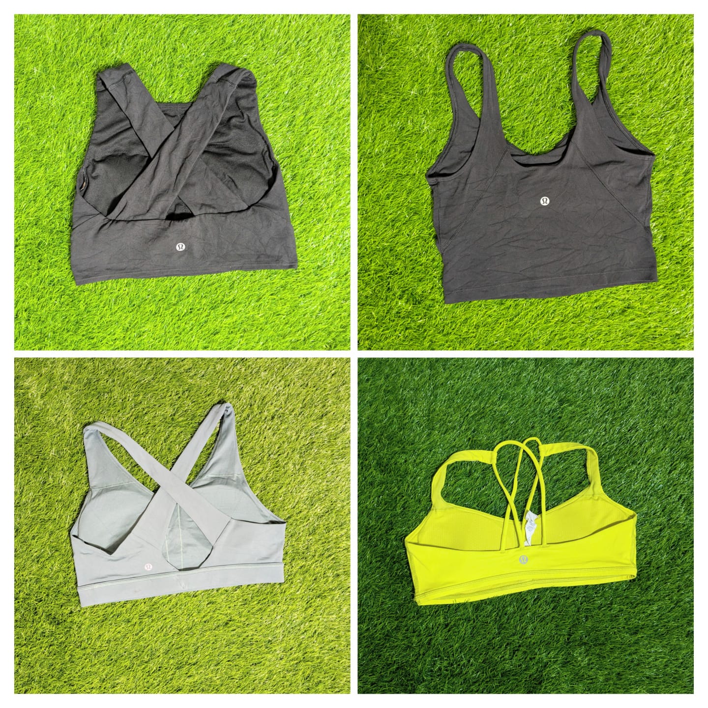 Lululemon Crop Top/ Sports Bras Yv09