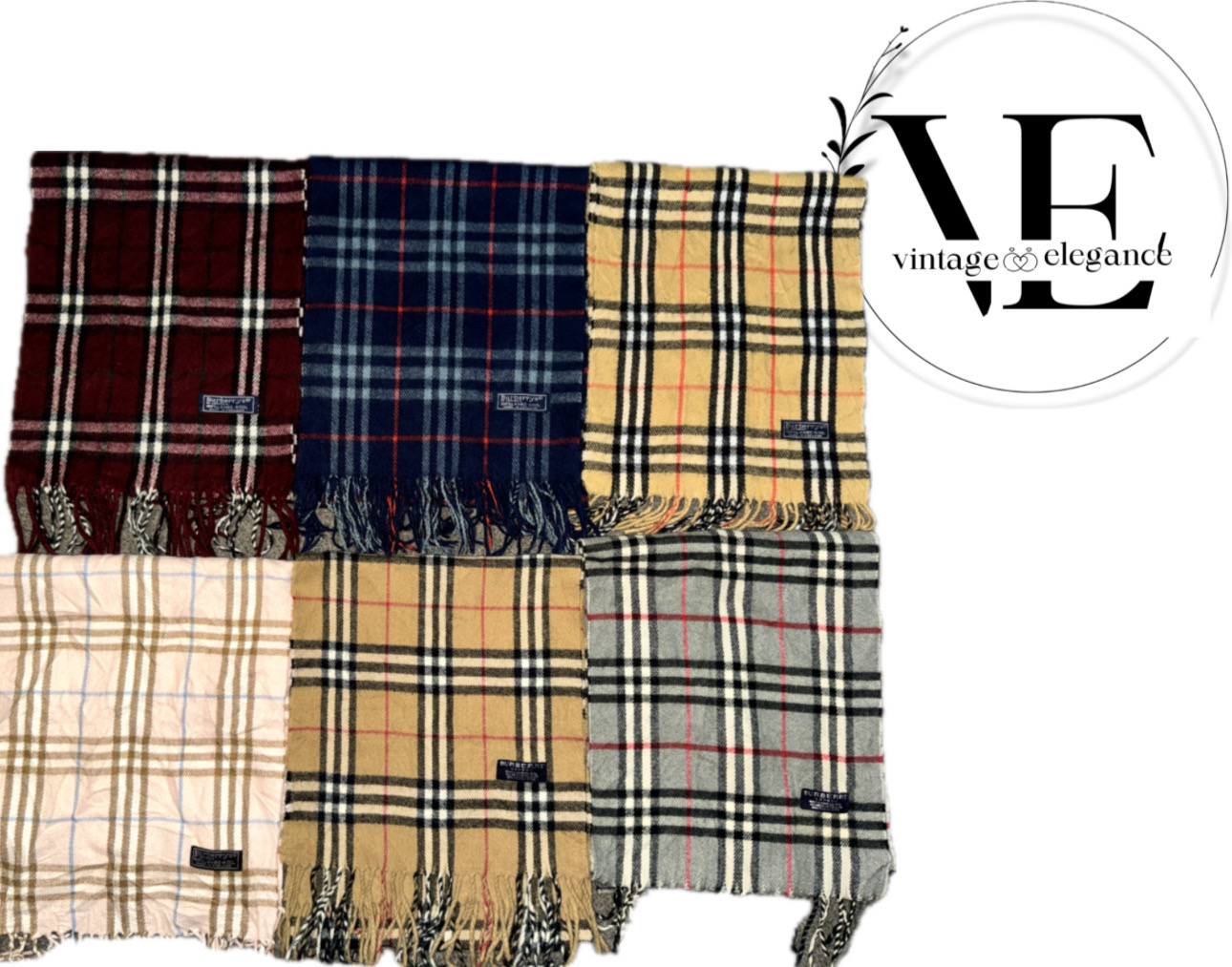Cachecóis Burberry