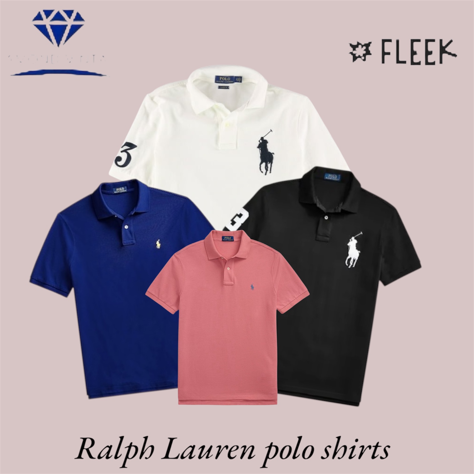 Camisetas polo Ralph Lauren (DV -10-251)