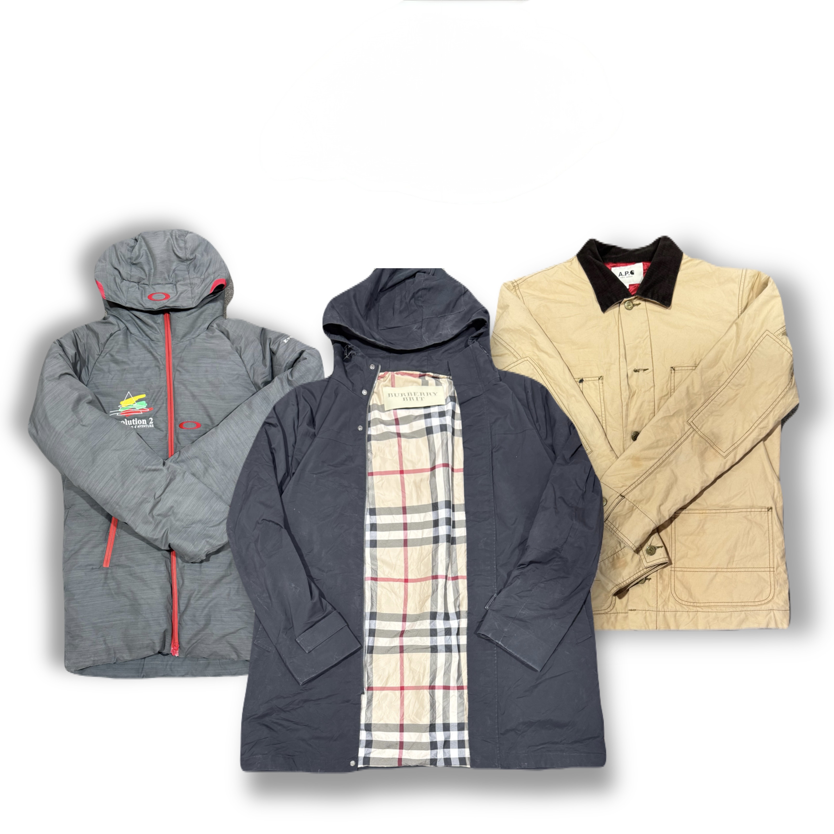 VPX264 Premium Mix Brand Incle Burberry/Ralph Lauren/MLB/NBA/Carhartt Jacken