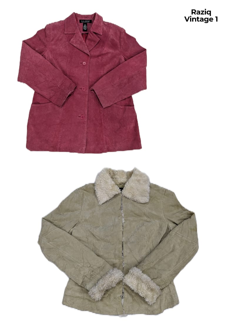 Jaquetas de Couro Suede