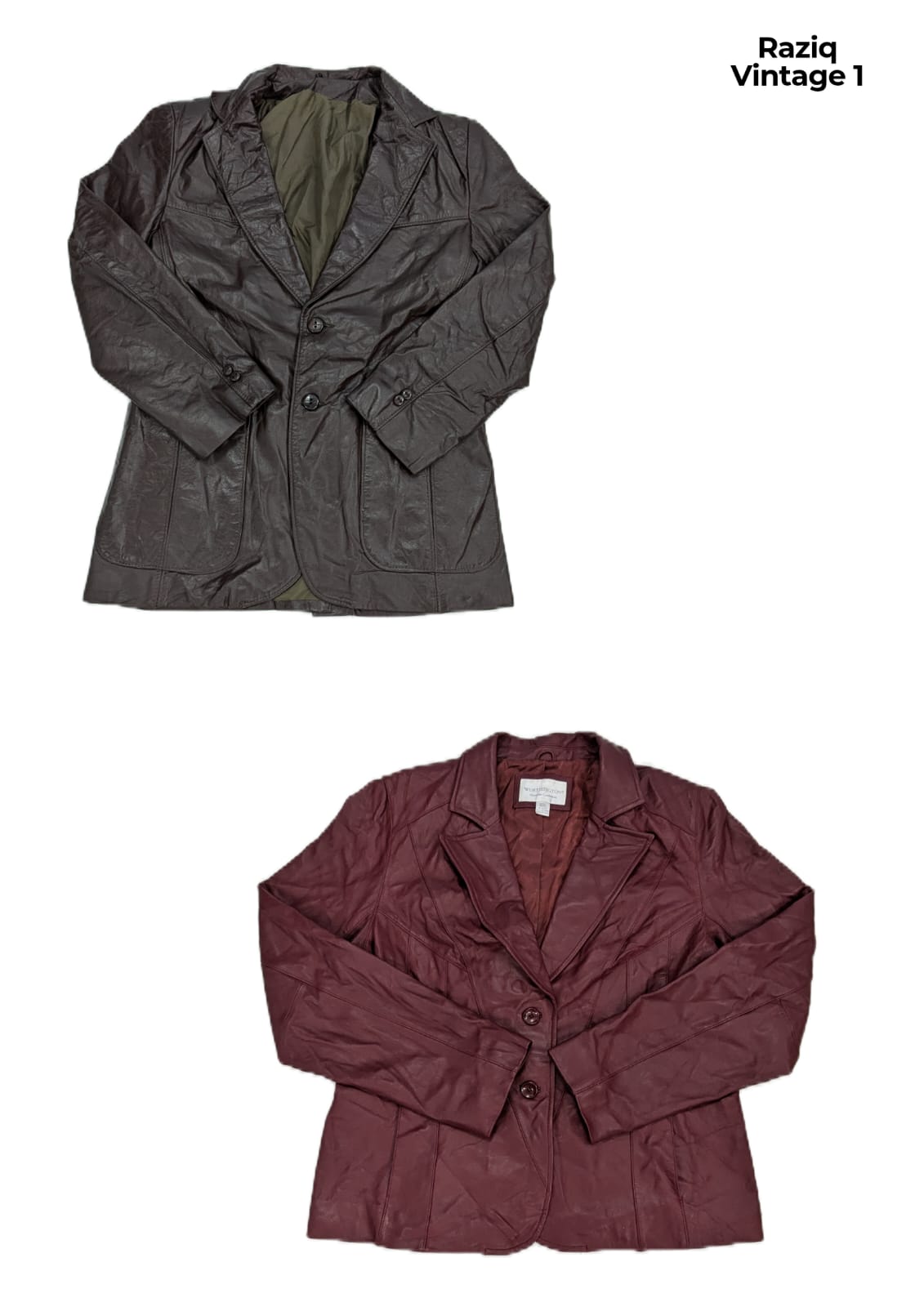 Blazers de Couro