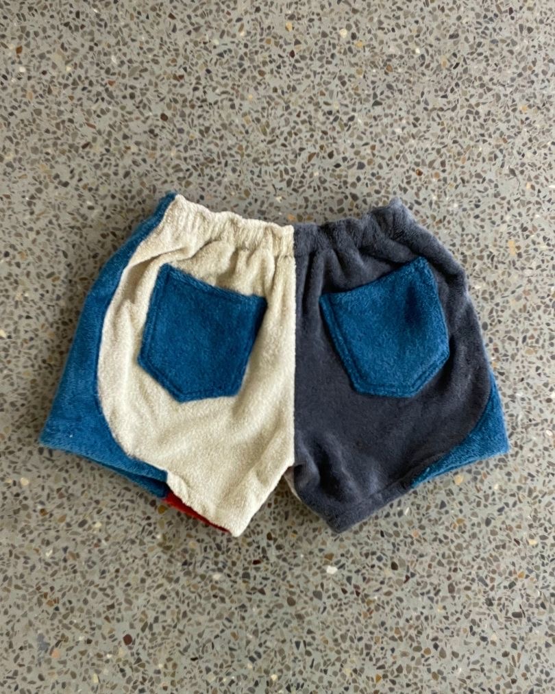 Upcycled Terry Cloth Shorts