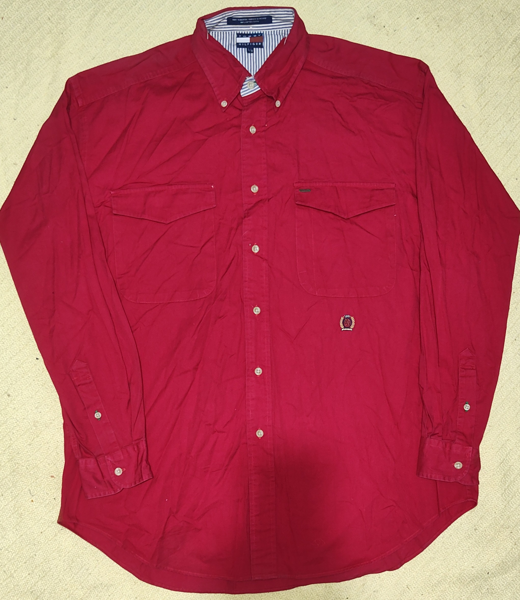 #01 camicie in cotone Tommy Hilfiger