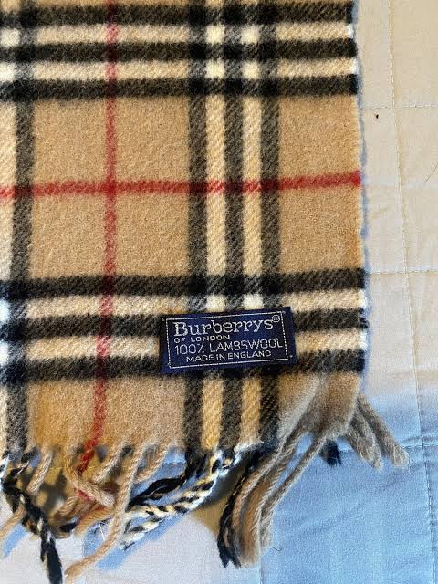 Foulard Burberry autentico