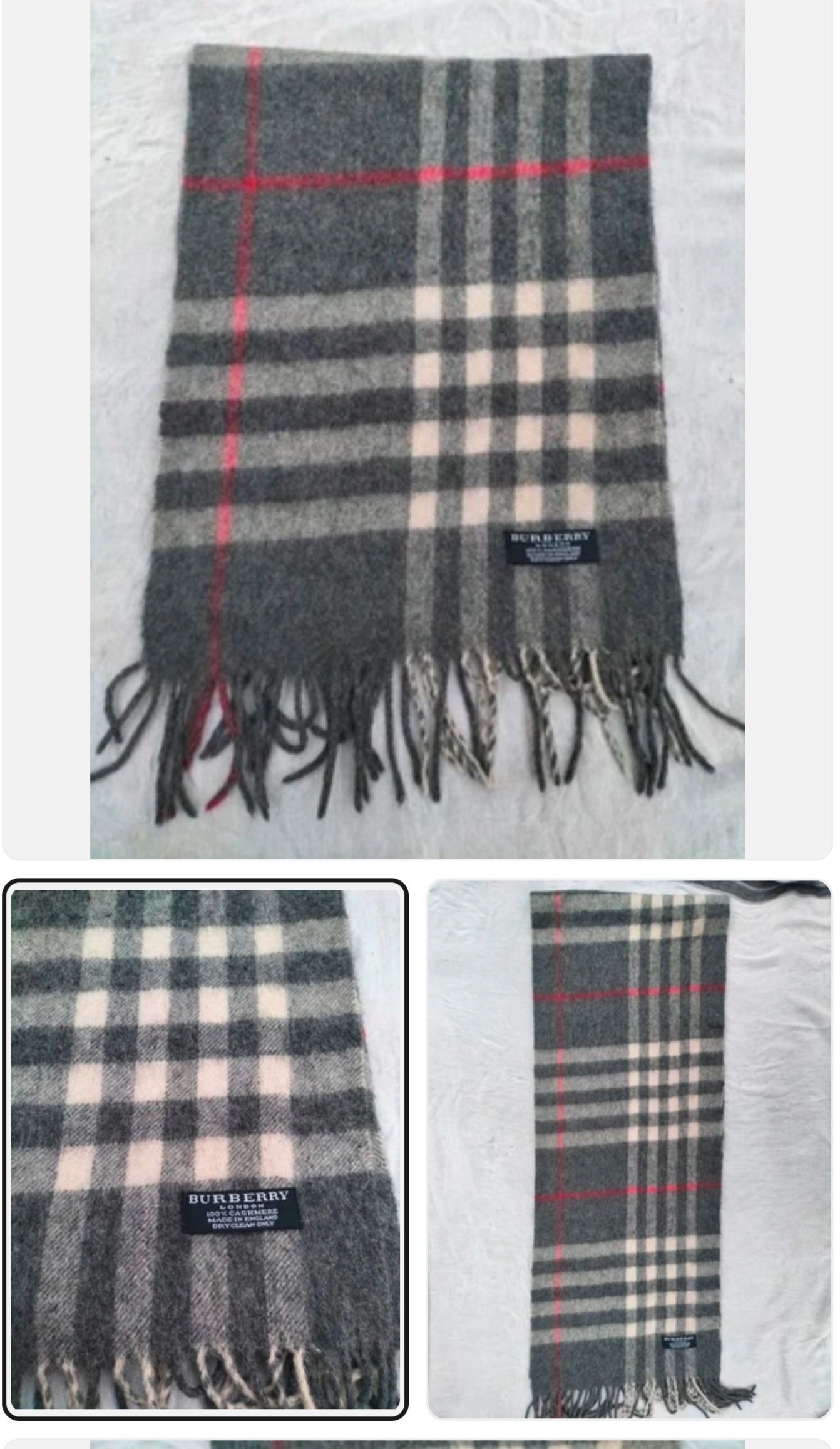 Scialli Burberry 🧣