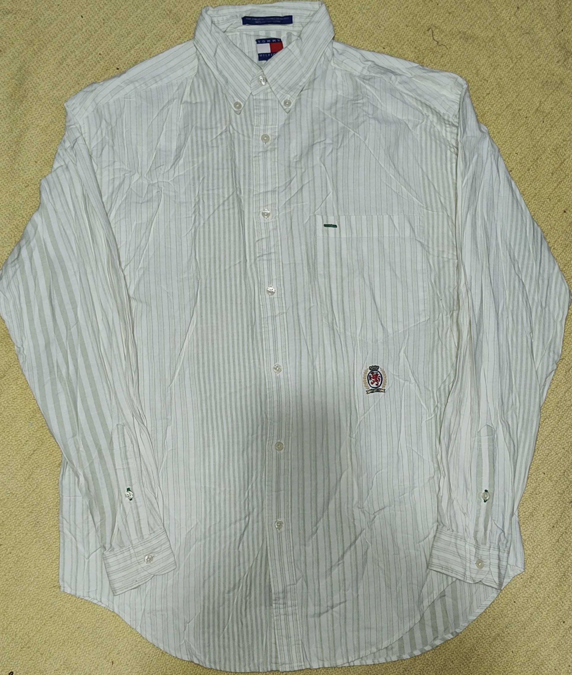 #02 camicie di cotone Tommy Hilfiger