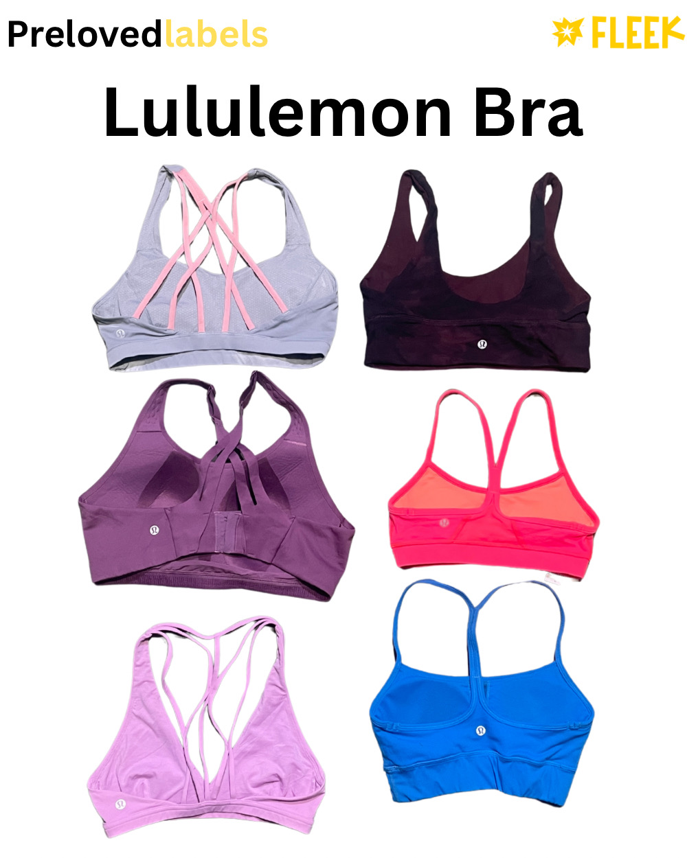LuluLemon Bra Bundle (Wcv: 1026)