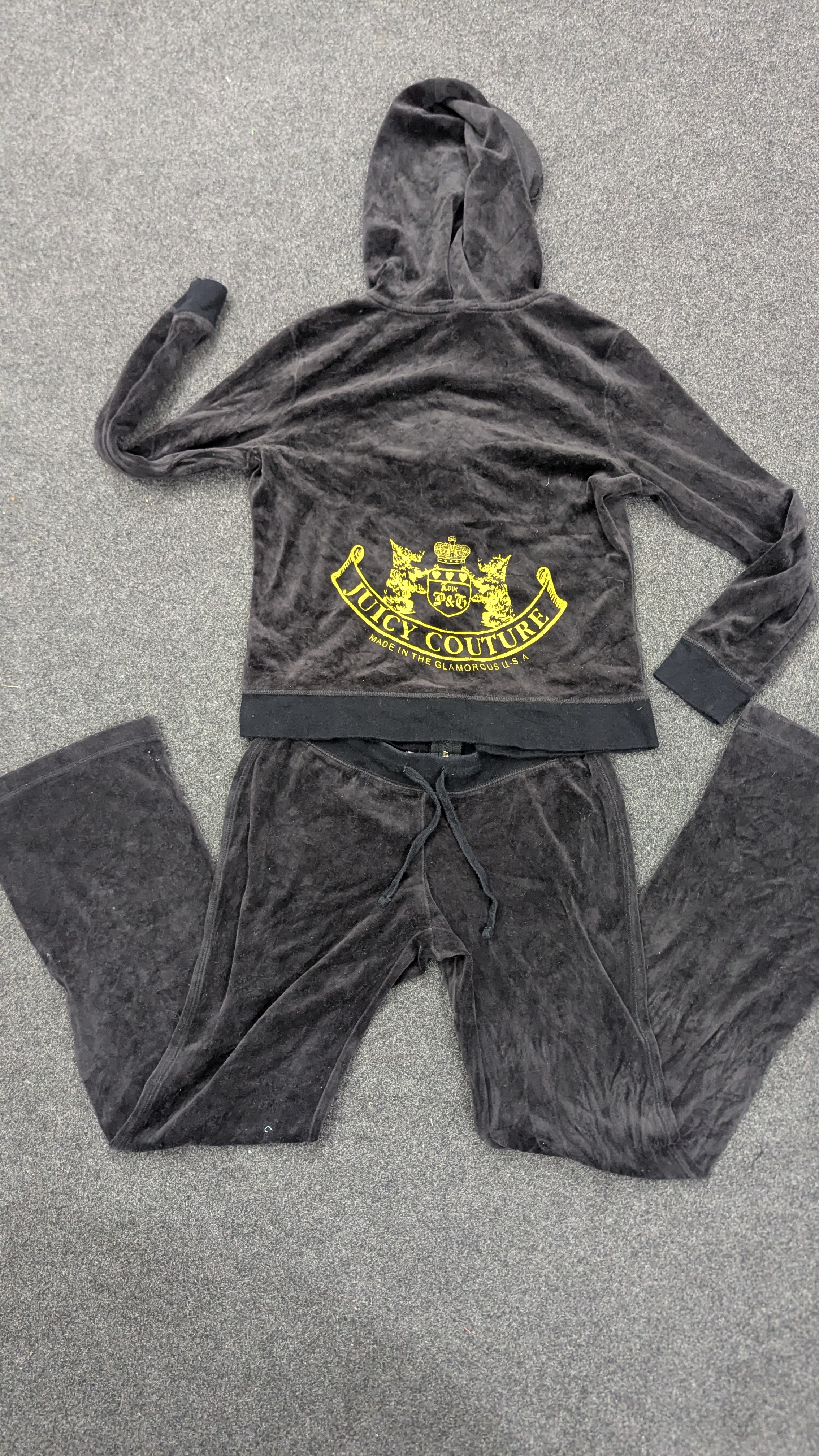 SD 227 Juicy Couture passende Trainingsanzüge Sets