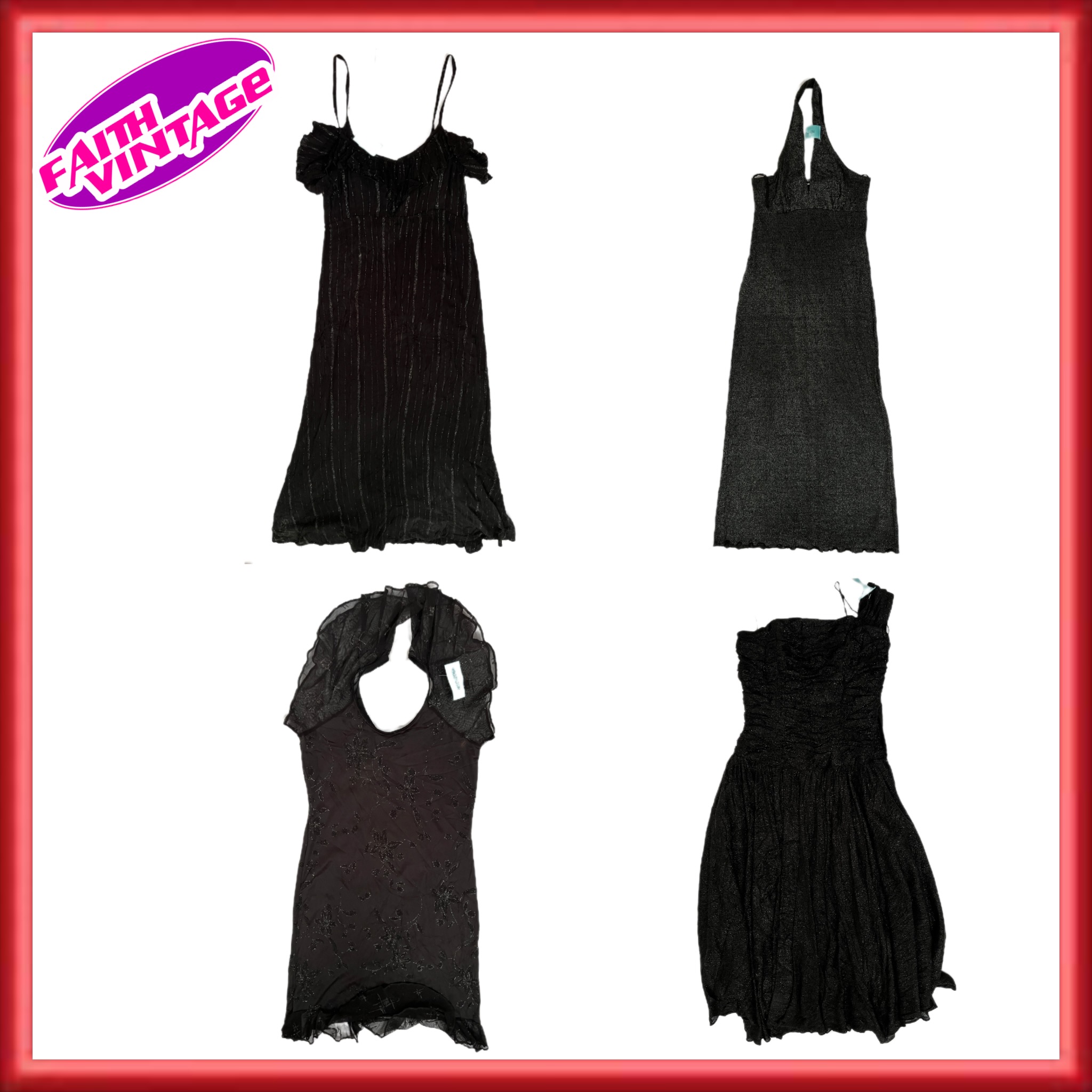 All Black Dresses Mix (FV-002)