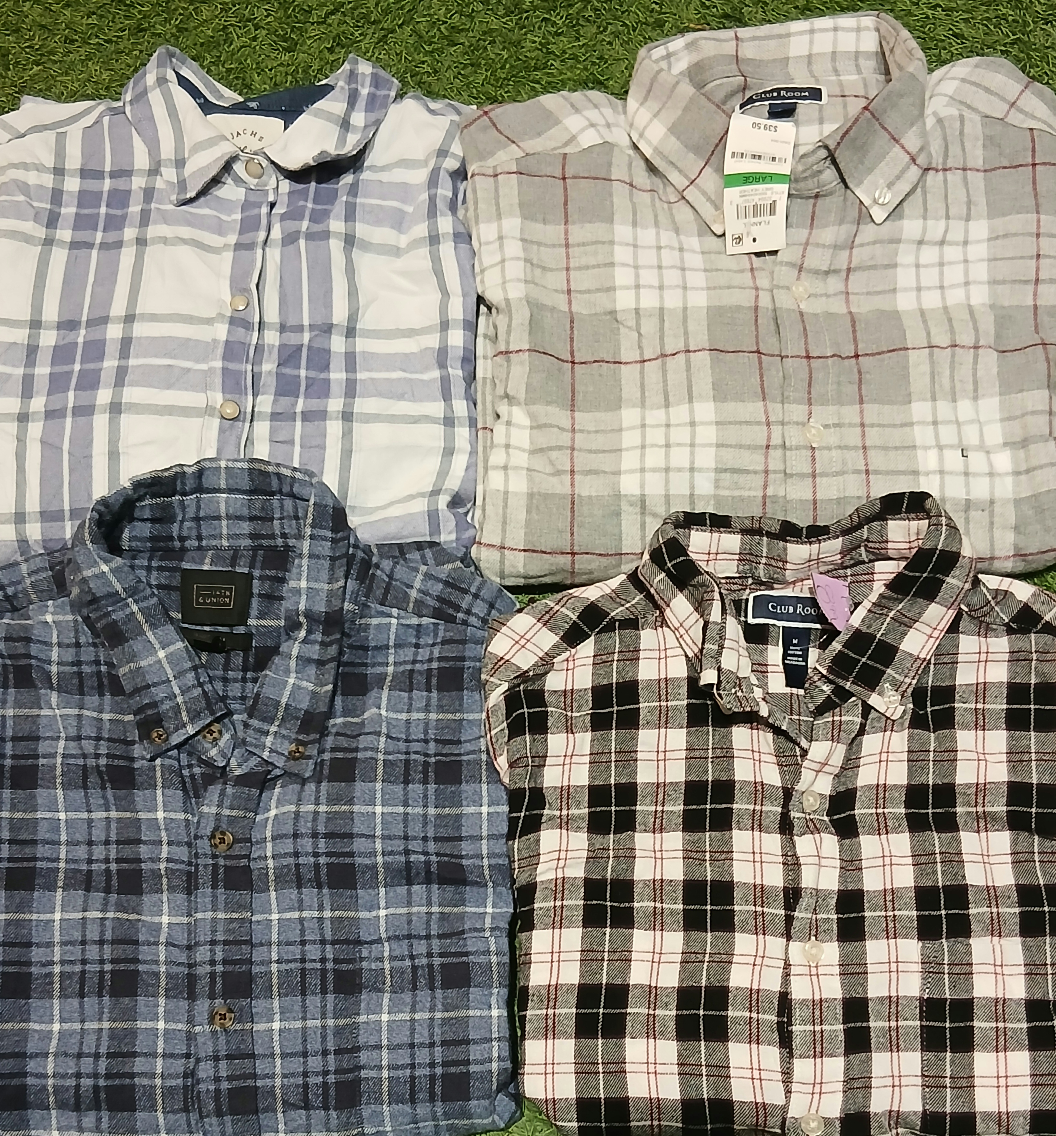 Unbranded Flanellhemd 14 Stück (2633)
