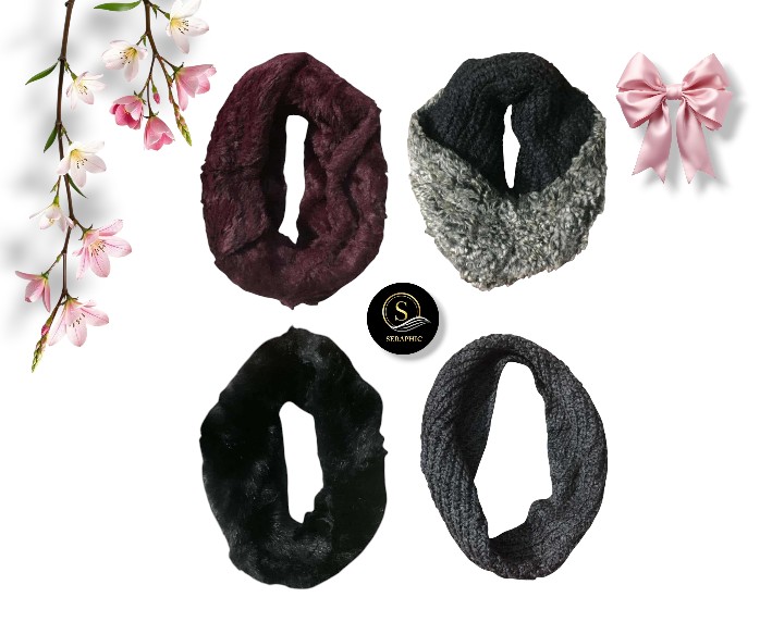 Y2K Neck Loop Infinity Scarf