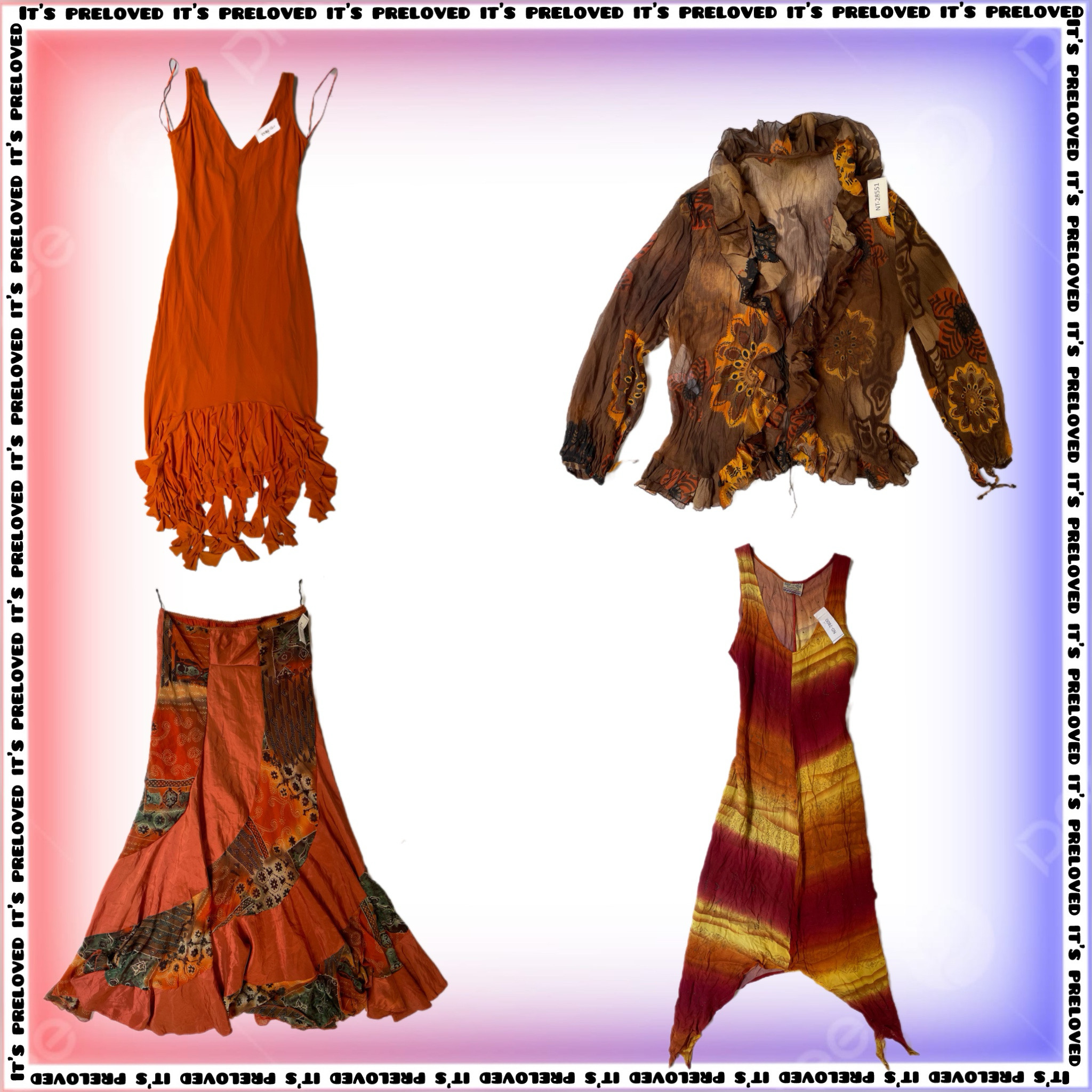 Collection d'automne onirique - hauts, jupes et robes (SS-1496)