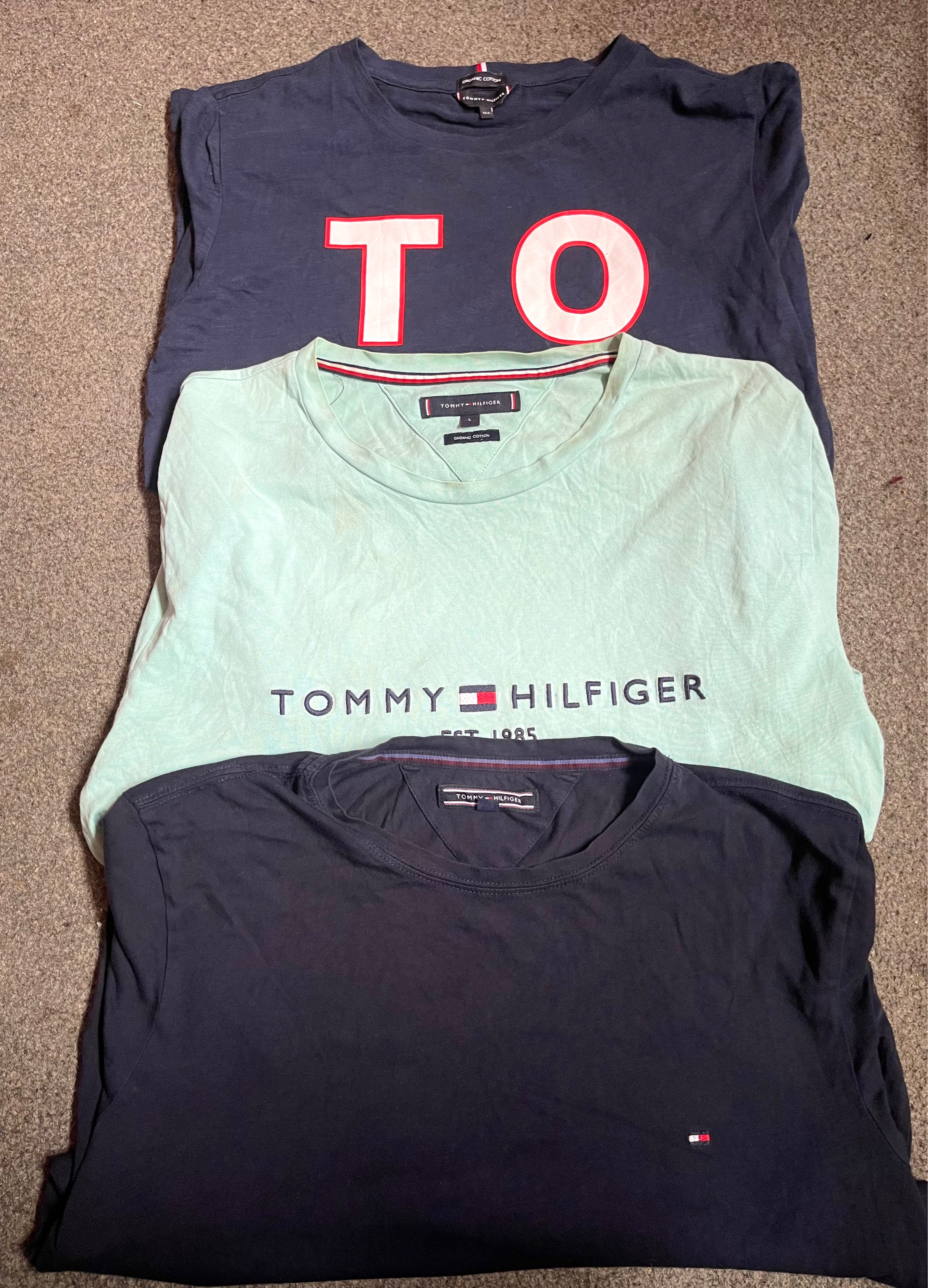 Tshirts à col rond Tommy Hilfiger