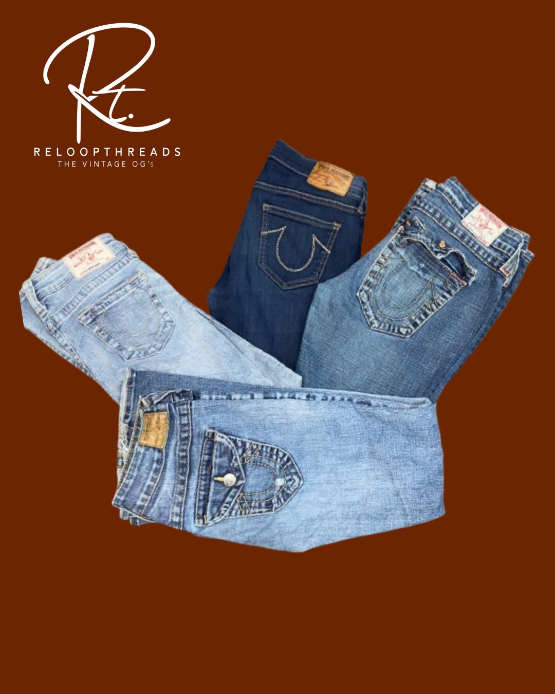 RT 1237 True Religion Mix Jeans