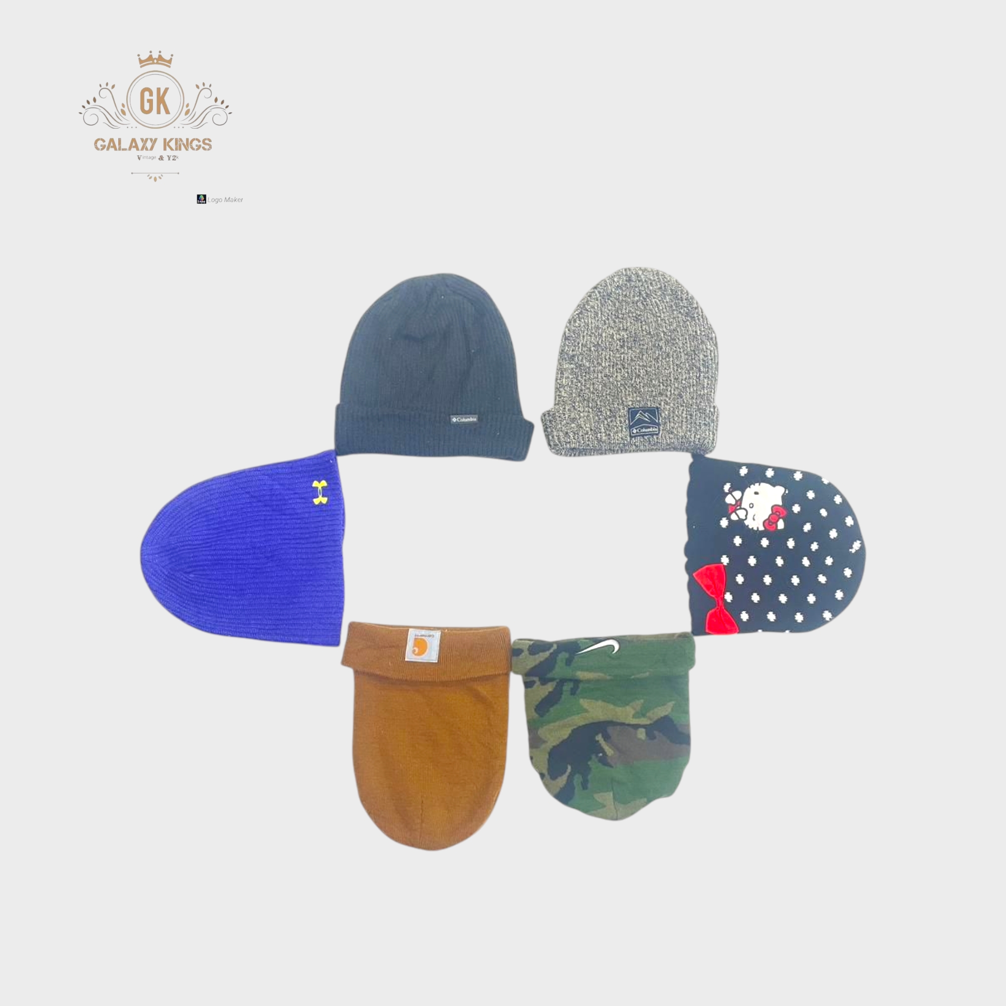 Casquettes en laine de marques mixtes