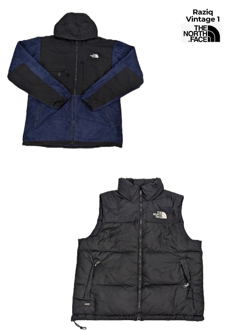 Les vestes The North Face