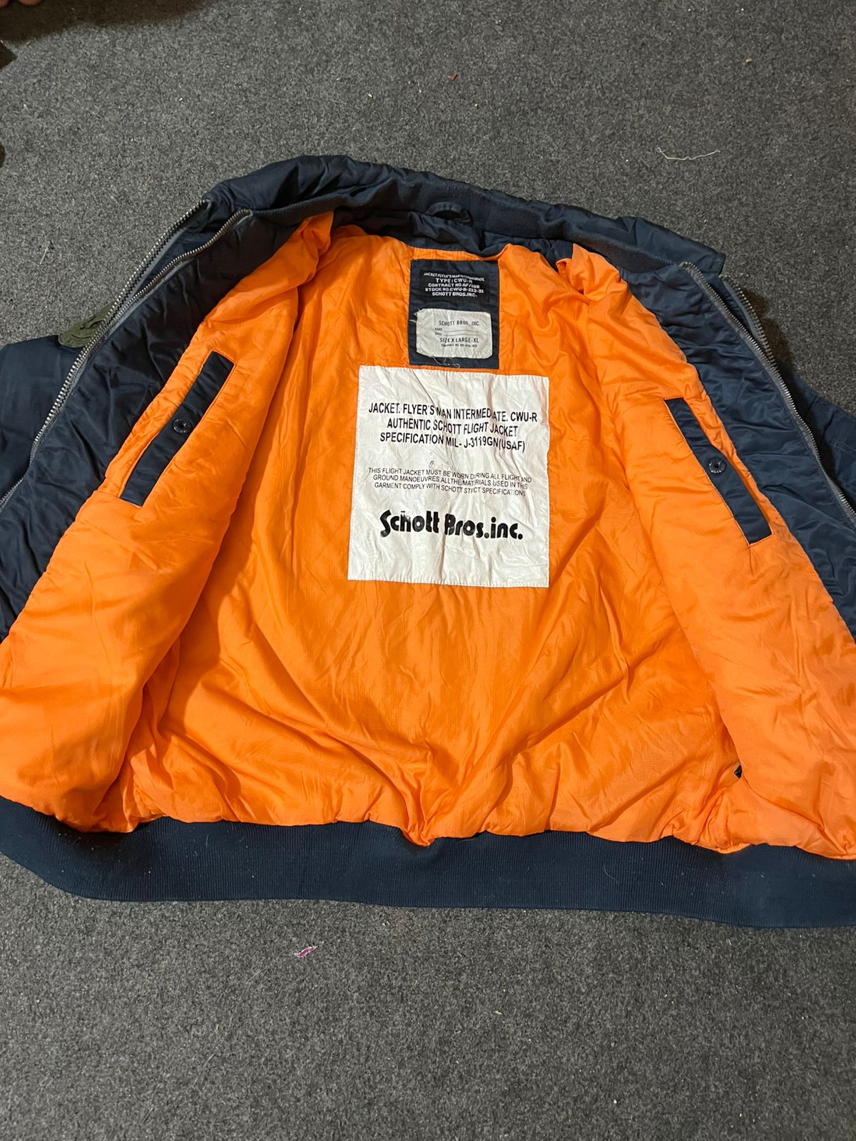 Alpha ma 1 jacket