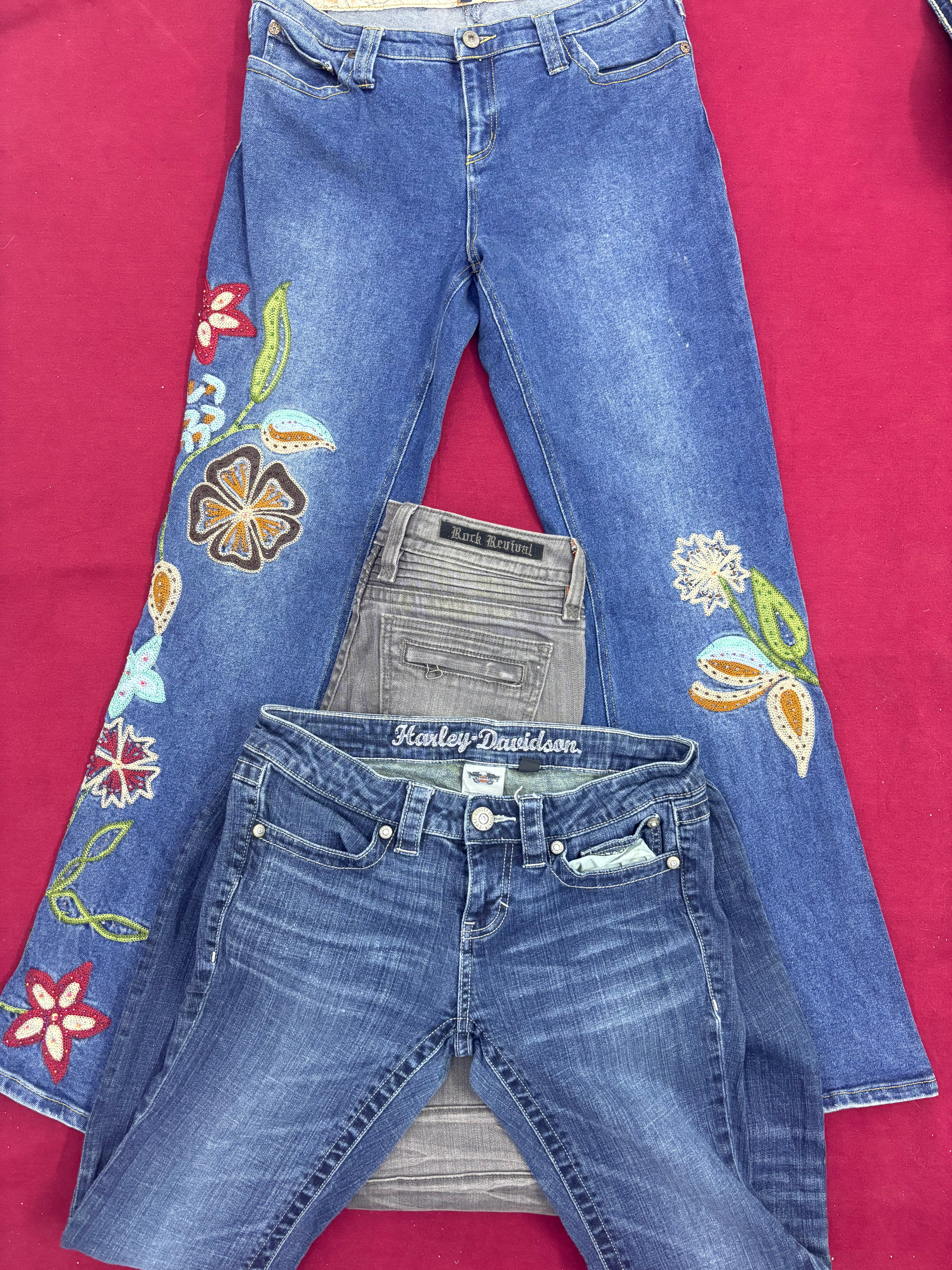 Y2K Jeans Mix – Rock Revival, Harley & More