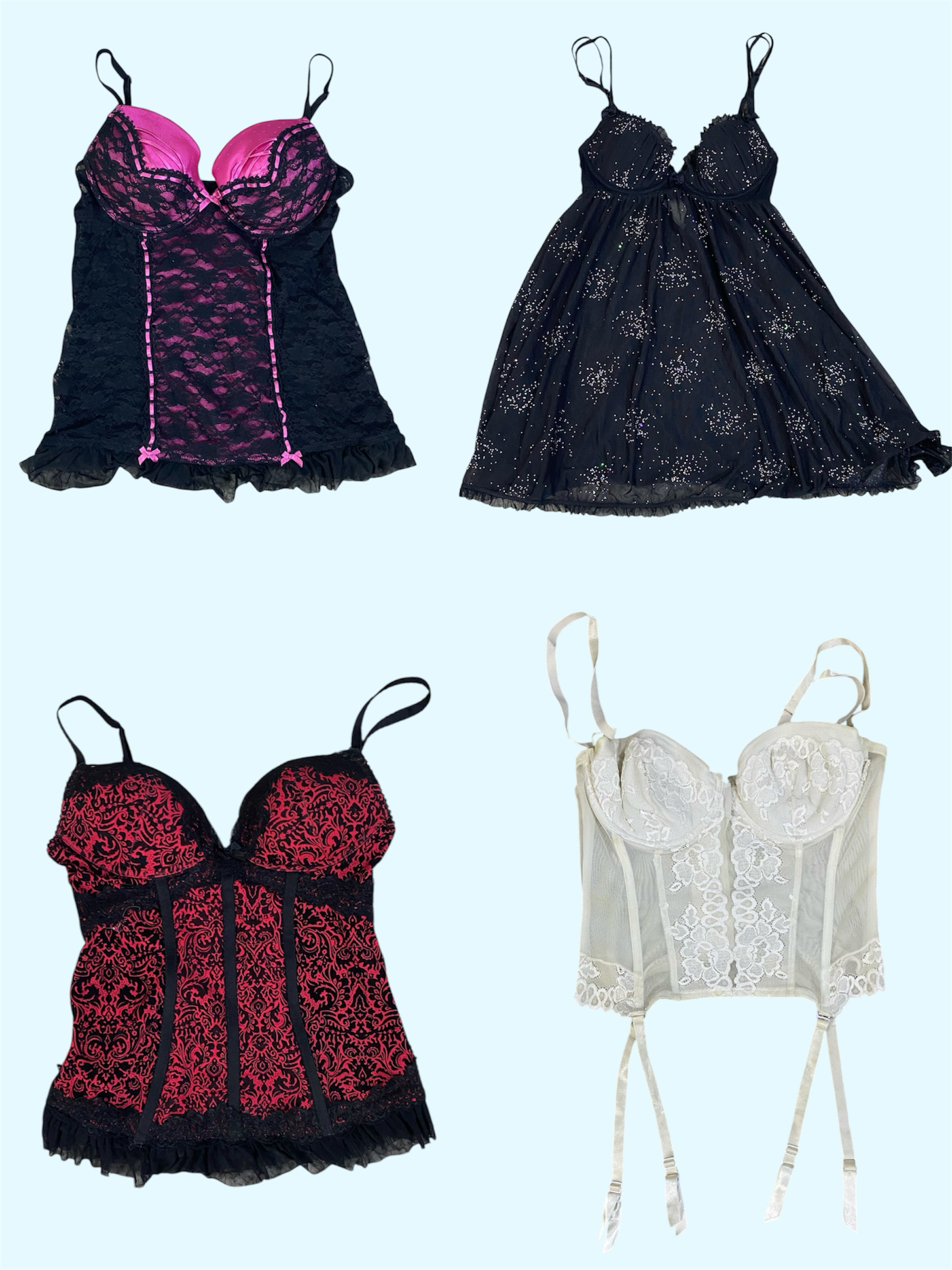 Y2K corset cami (TS:1196)