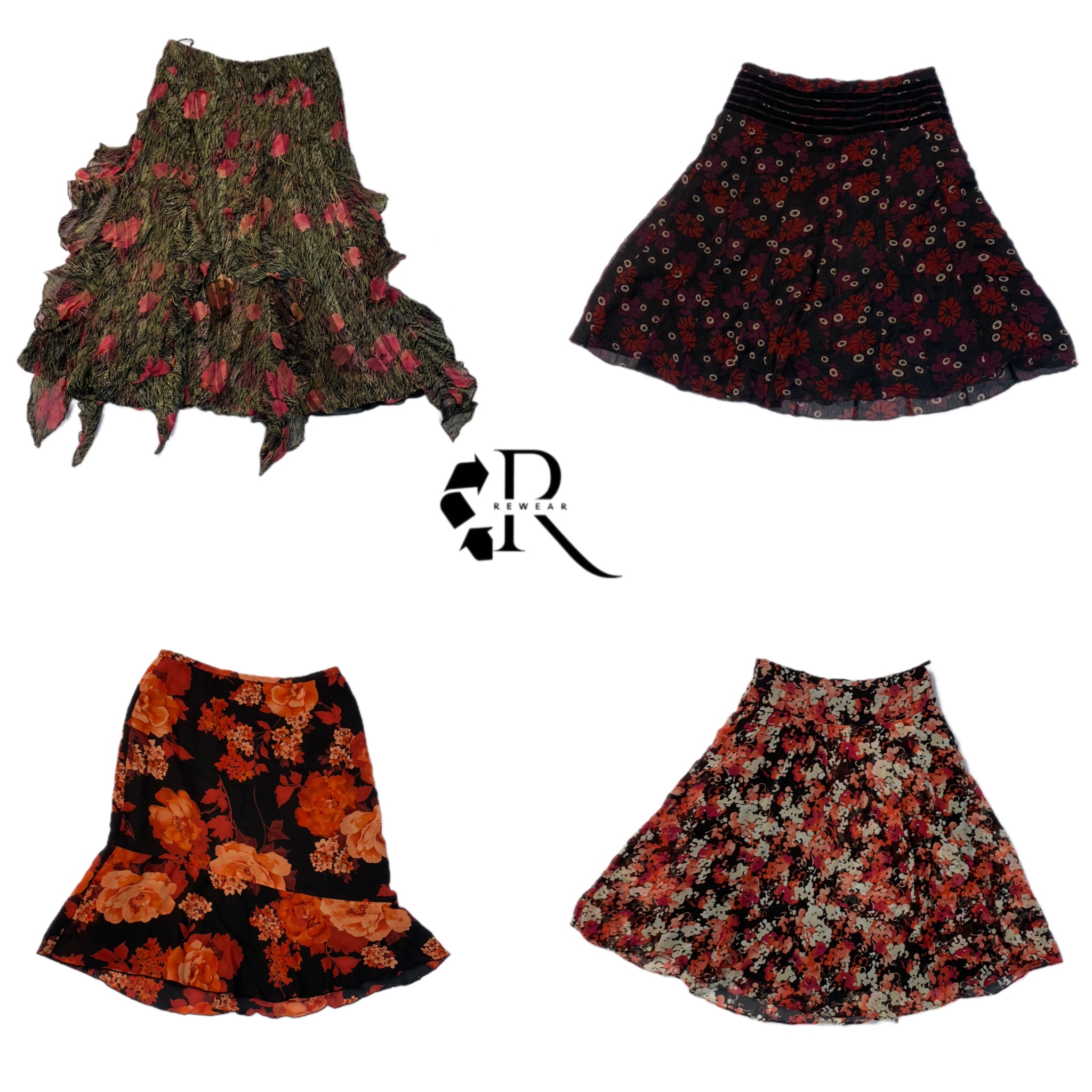 Faldas de verano Grunge Y2K (RE-2319)