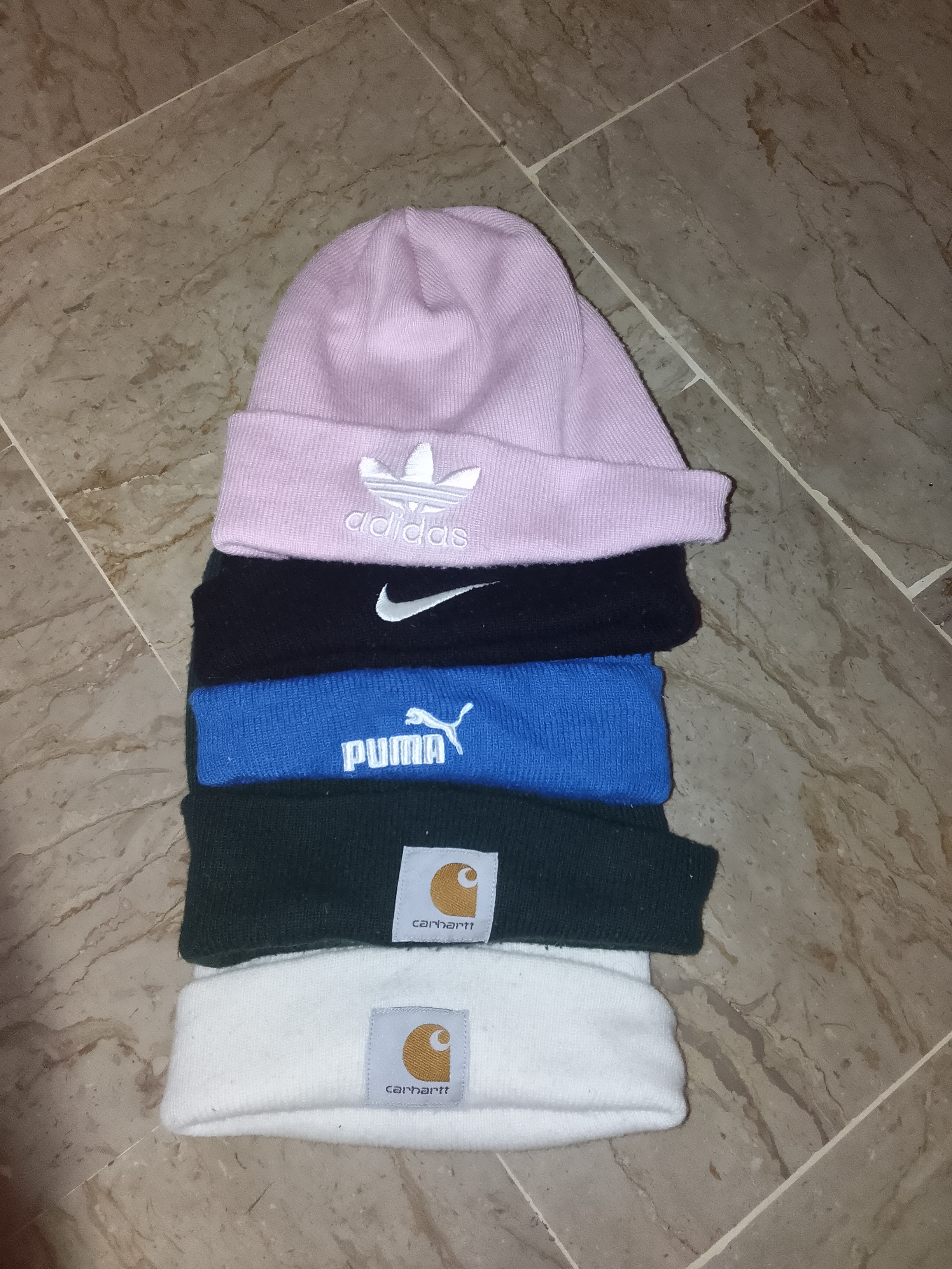 Carhartt adidas Nike & mixed beanie