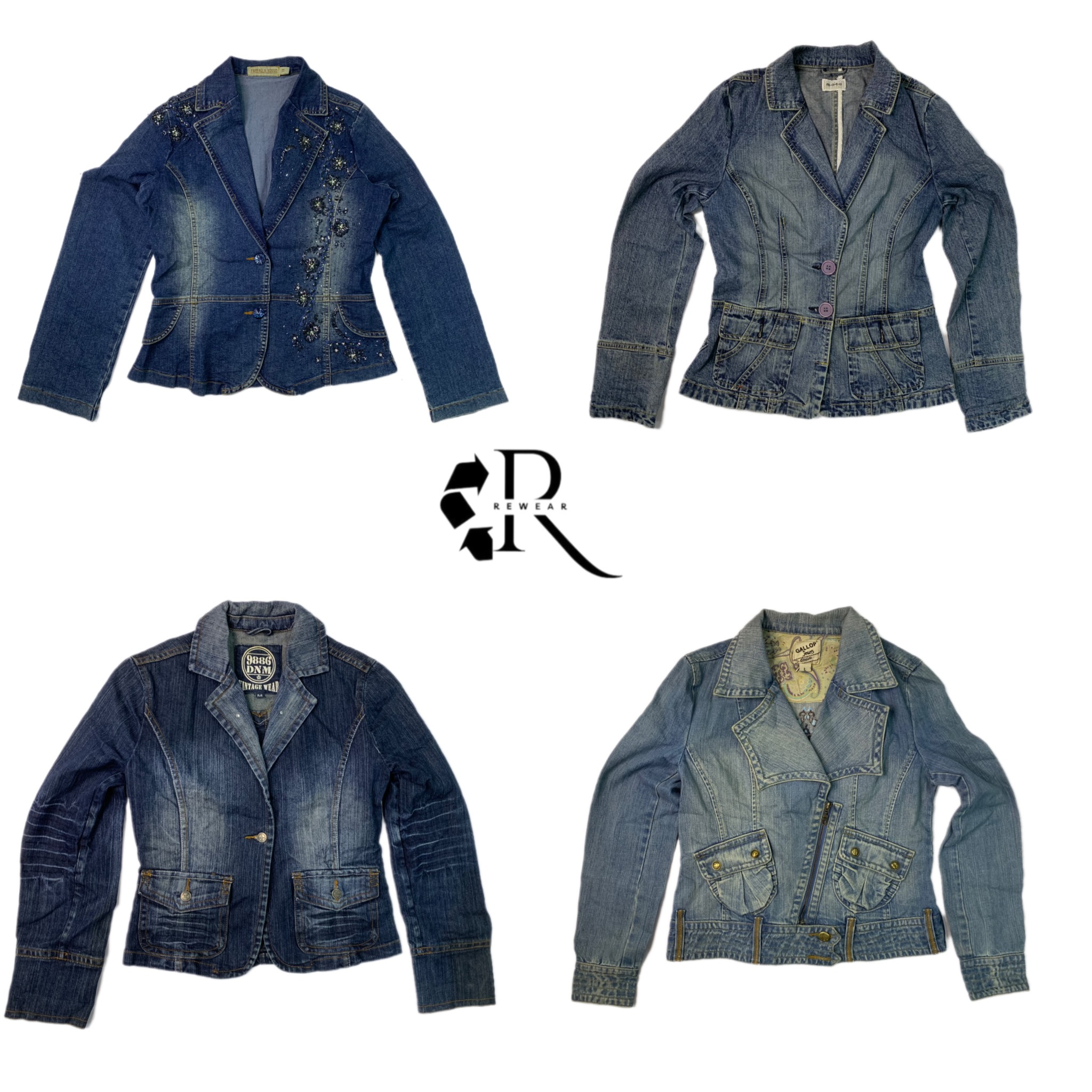 Jaqueta jeans Y2K IT Girl (Rw-1110)