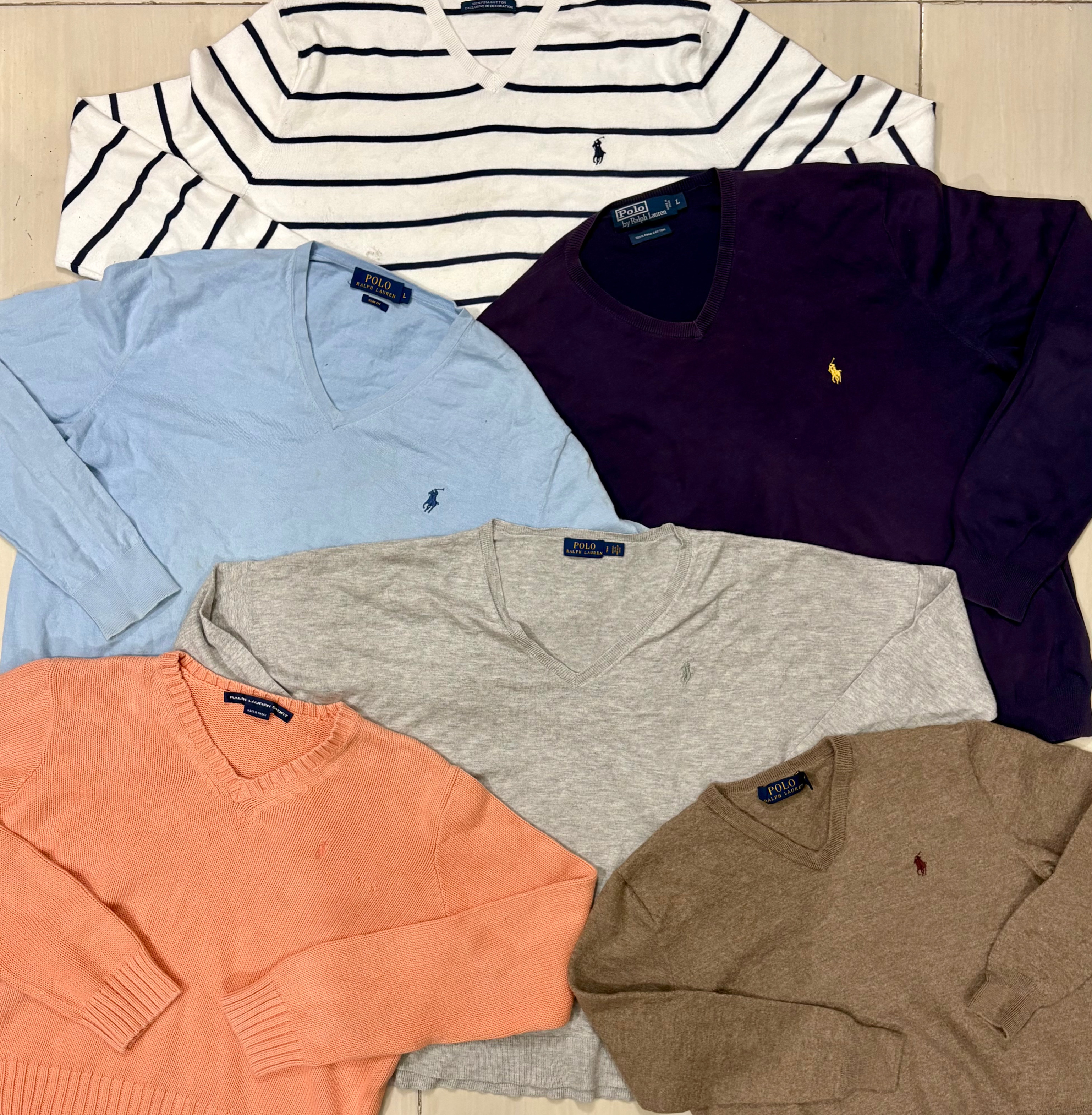 Ralph Lauren V Neck Sweaters