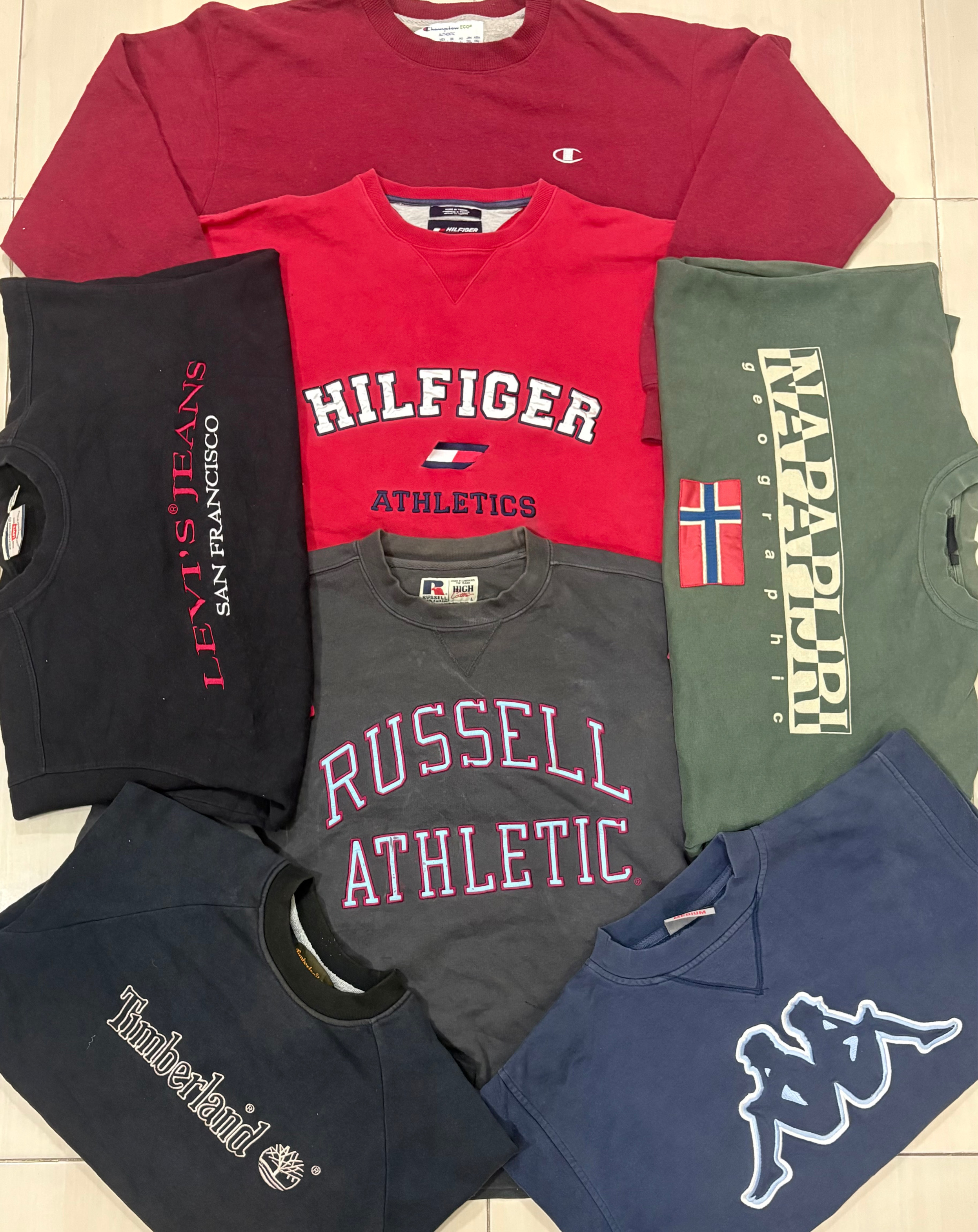 Branded Crew Neck Sweatshirts