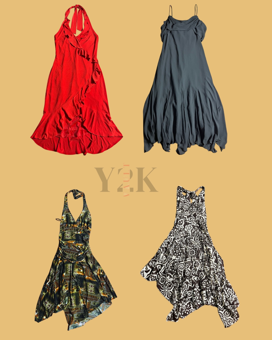 Y2K Kleid Drop (Yv-417)